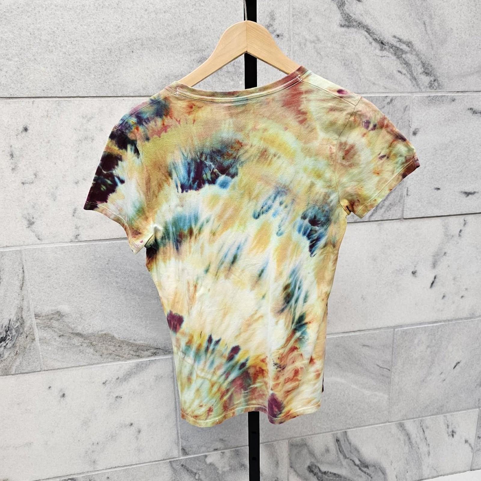 Hanes Hanes Tie-Dye Multicolored T-shirt Size XS / US 0-2 / IT 36-38 - 5 Thumbnail