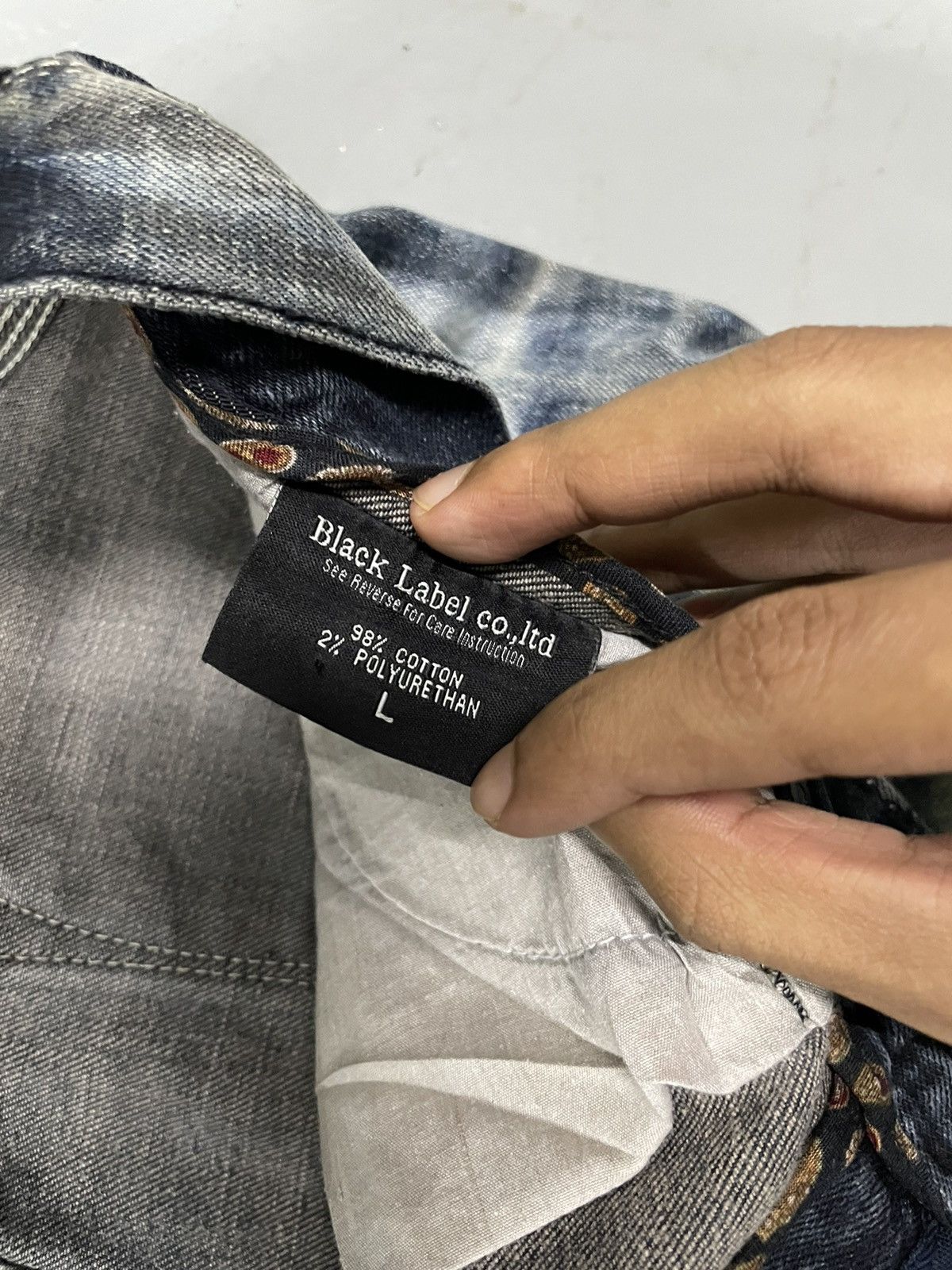 Black Label Black Label Distressed Denim Size US 35 - 5 Thumbnail