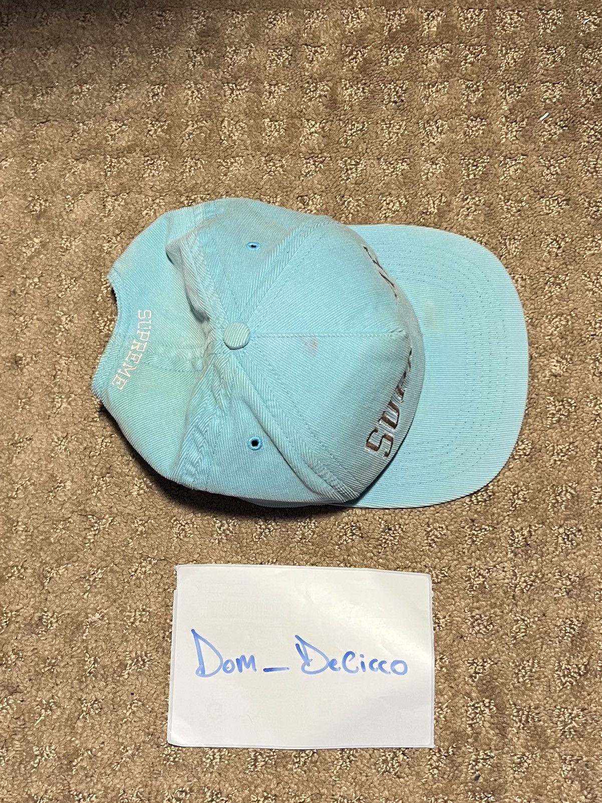 Supreme Supreme Snapback Hat Vintage Size ONE SIZE - 3 Thumbnail