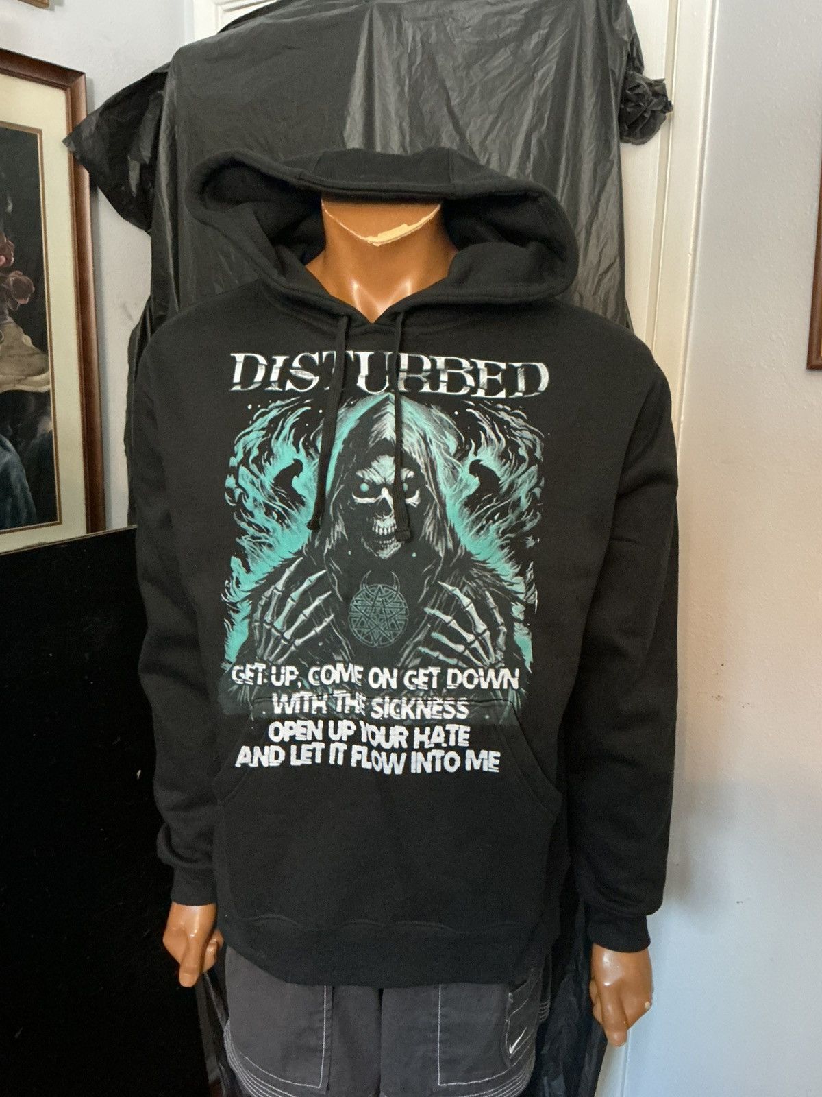 Other Disturbed 25 Years Of The Sickness Anniversary Band Hoodie Size US M / EU 48-50 / 2 - 8 Thumbnail