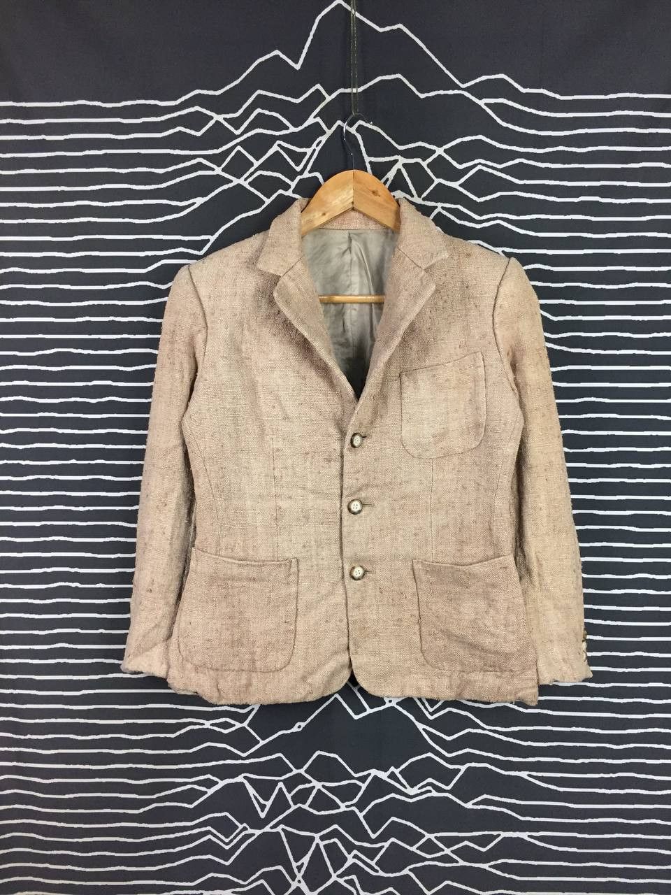 Ralph Lauren Vtg Ralph Lauren Tweed Textured 3-Button Blazer Women's XS/S Size S / US 4 / IT 40 - 2 Thumbnail