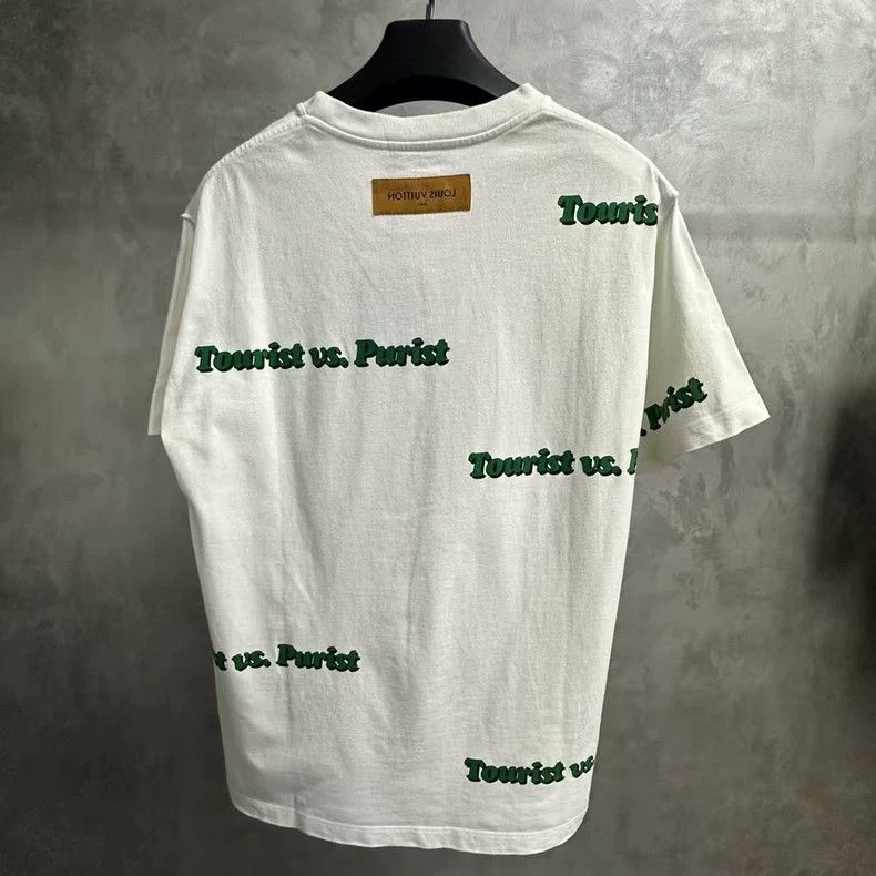 Louis Vuitton Louis Vuitton White monogrammed crewneck short sleeve T-sh Size US L / EU 52-54 / 3 - 2 Thumbnail