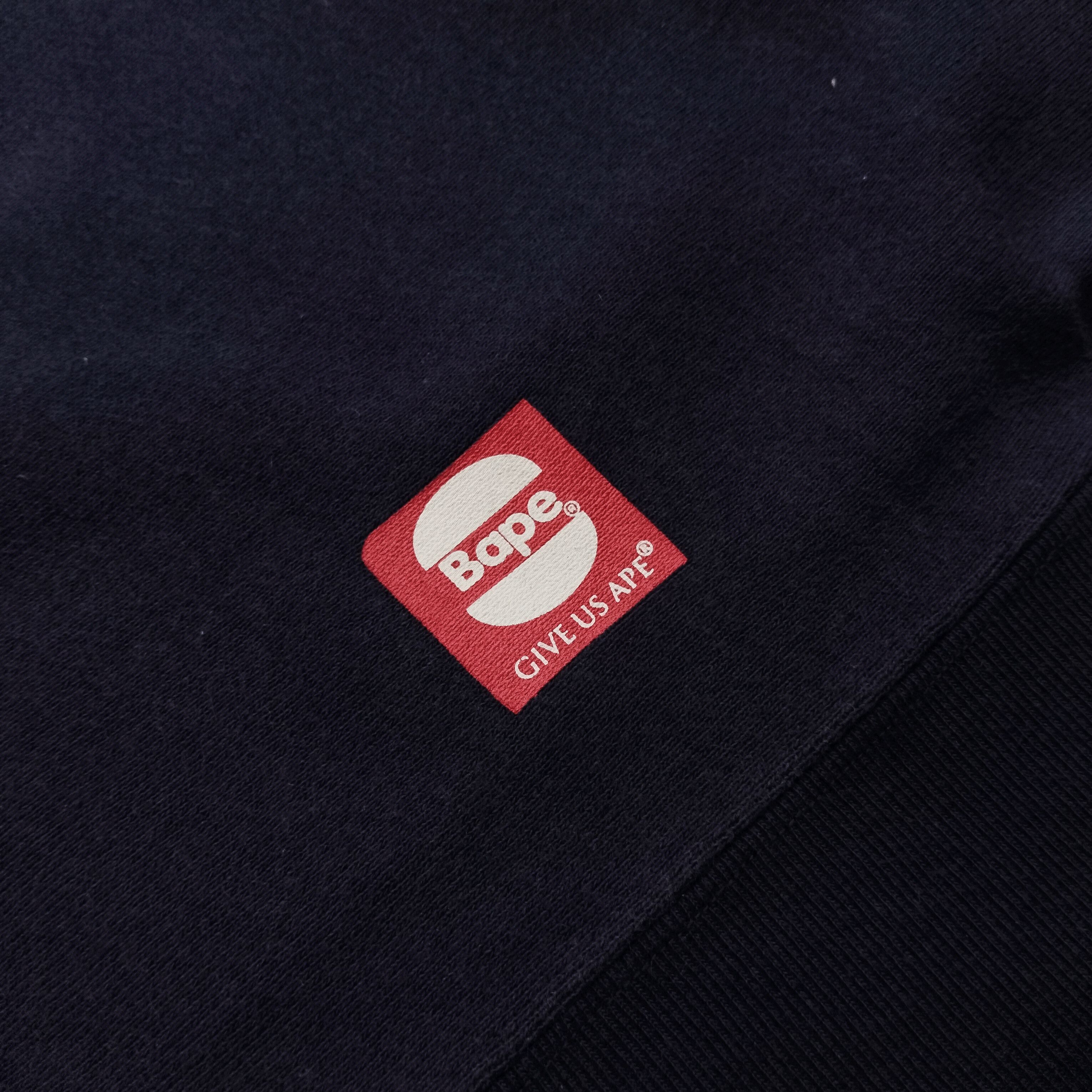 Bape 2004 Vintage Bape General Hamburger Logo Pullover Hoodie Size US S / EU 44-46 / 1 - 4 Thumbnail