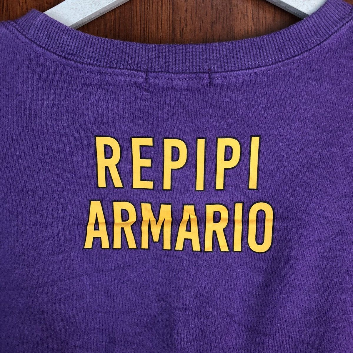 Japanese Brand Repipi Armario Purple Sweatshirt #7543 Size M / US 6-8 / IT 42-44 - 11 Thumbnail