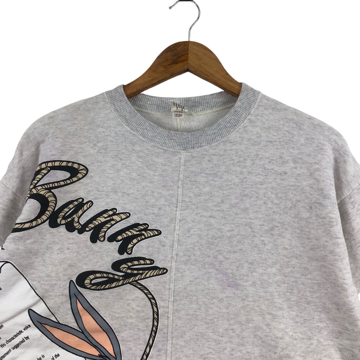 Vintage × Warner Bros Vintage 90s LOONEY TUNES Bugs Bunny Sweatshirt Warner Bros. Size US L / EU 52-54 / 3 - 2 Thumbnail
