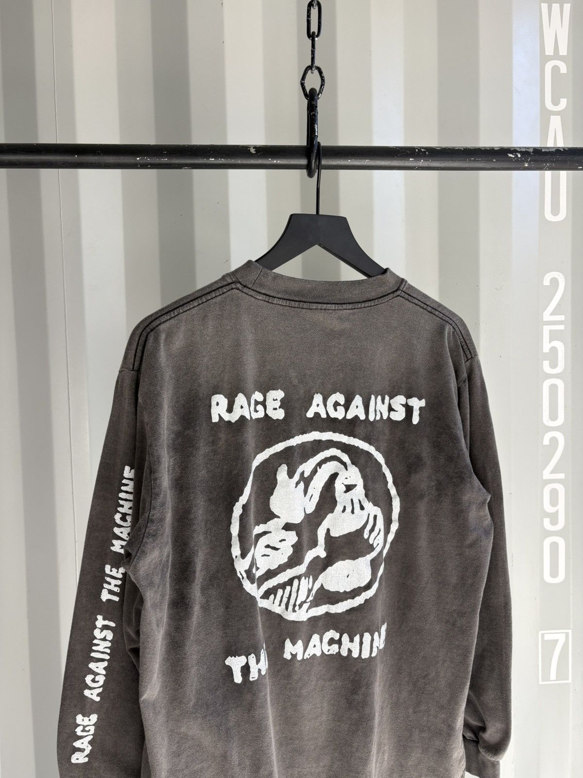Band Tees Vintage Rage Against The Machine Shirt Faded Grunge Band Size US XL / EU 56 / 4 - 4 Thumbnail