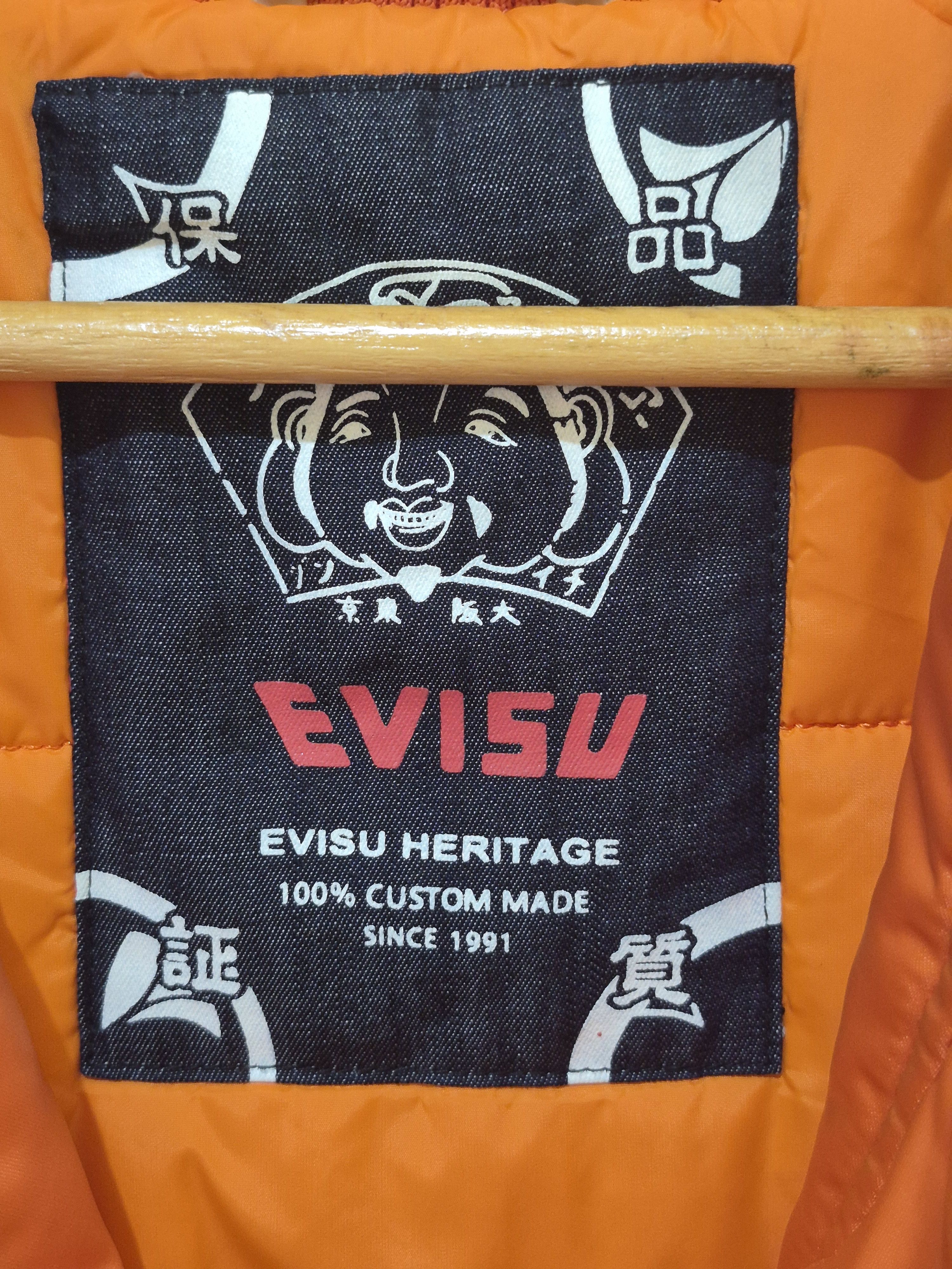 Evisu EVISU FUJIN TWINS EMBROIDERED JACKET Size US L / EU 52-54 / 3 - 5 Thumbnail