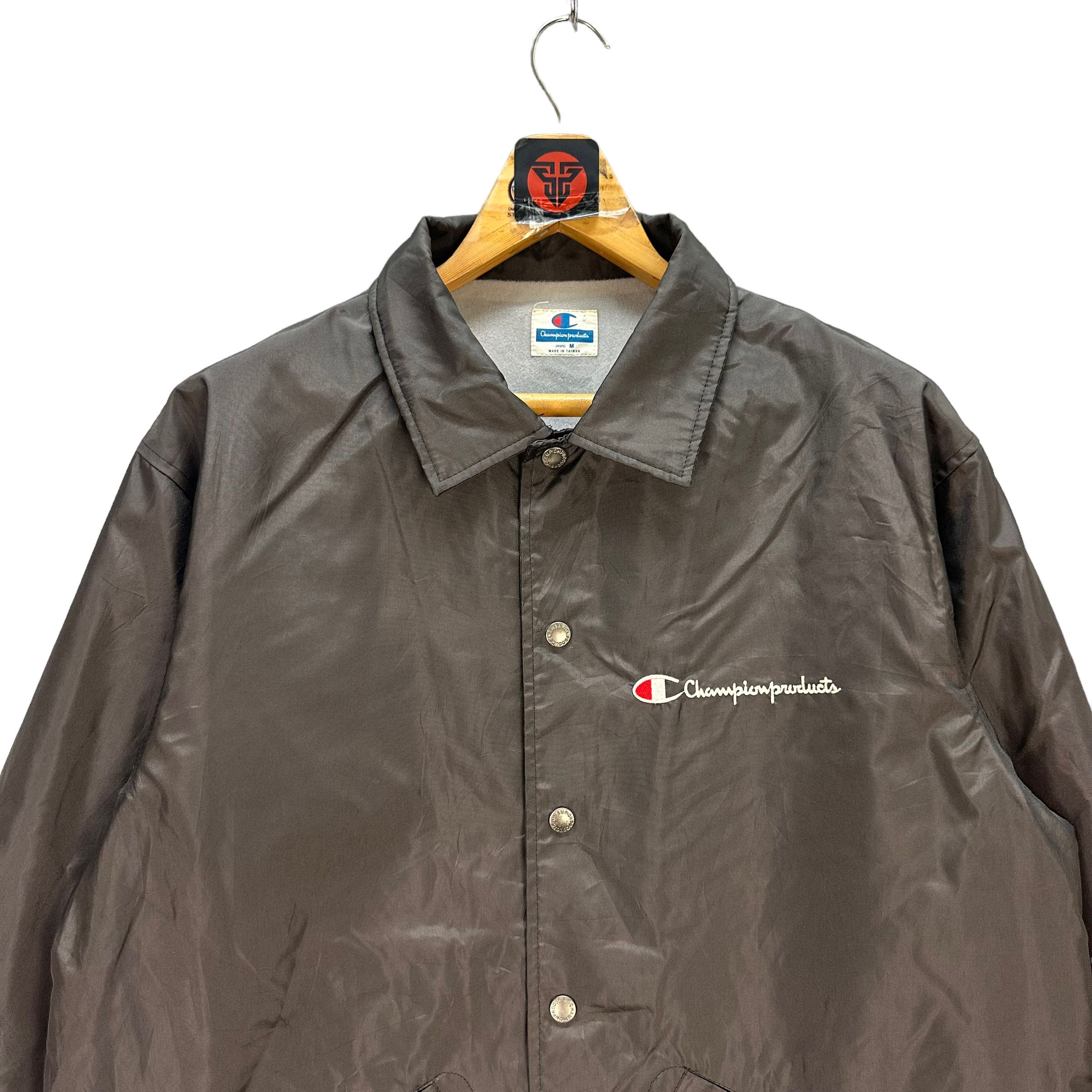 Champion CHAMPION PRODUCTS EMBROIDERY BIG LOGO COACH JACKET #7603-157 Size US M / EU 48-50 / 2 - 4 Thumbnail