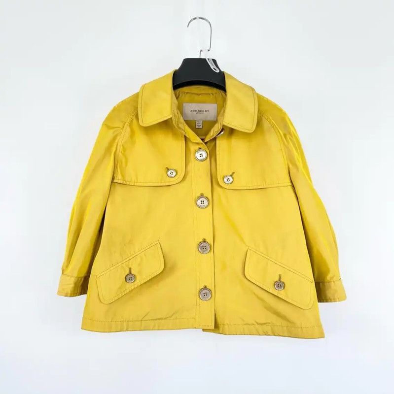 Burberry Burberry Yellow Women's Spring Jacket Size S / US 4 / IT 40 - 1 Thumbnail