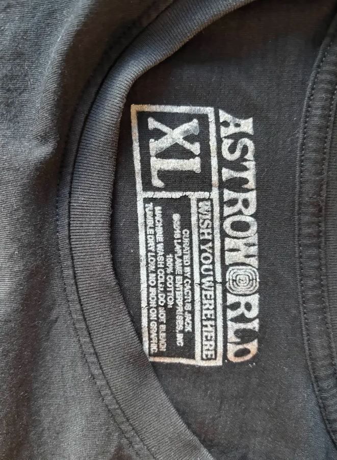 Travis Scott Astroworld Put On A Happy Face Tee Size US XL / EU 56 / 4 - 3 Thumbnail