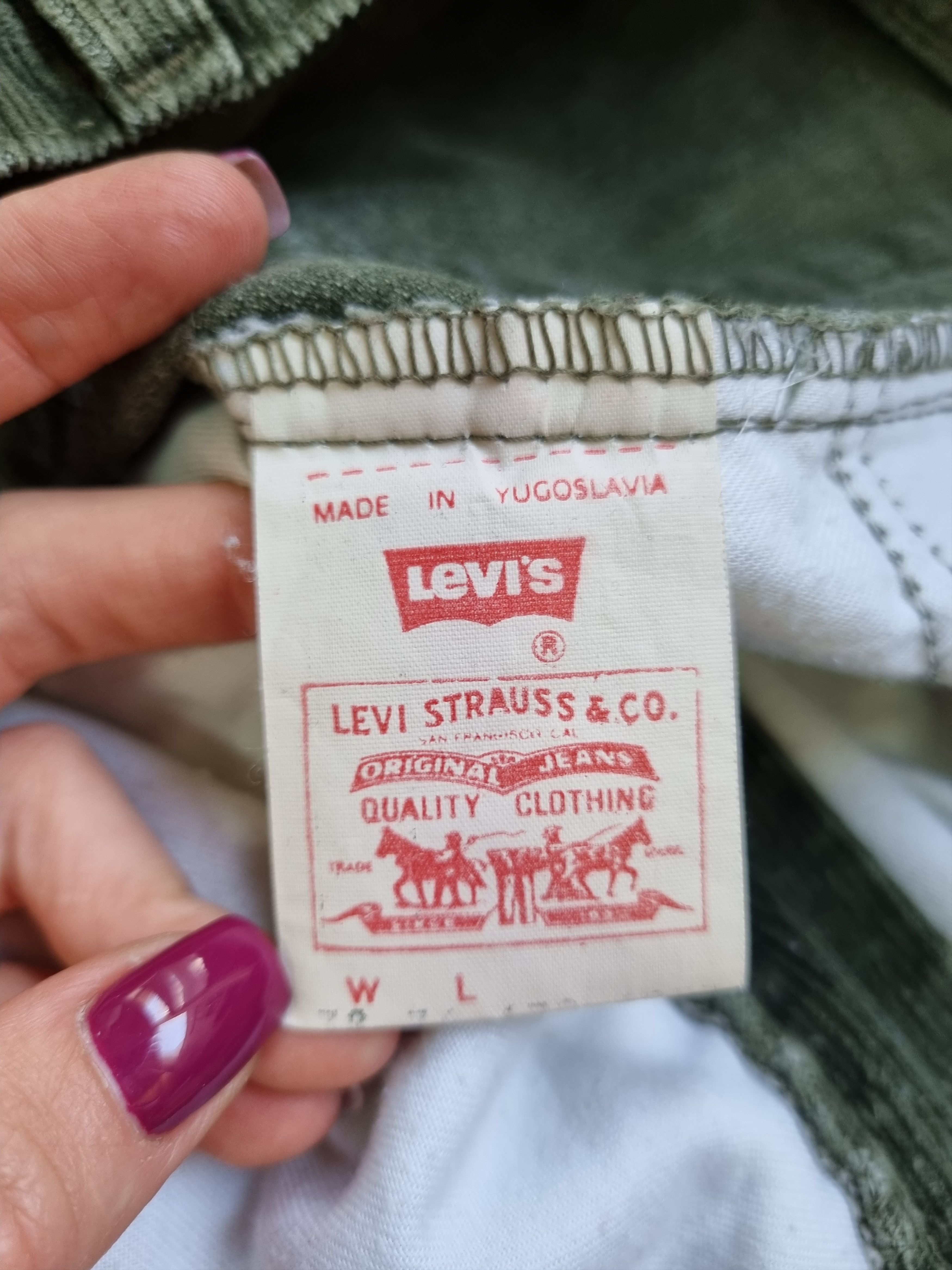 Levi's × Levi's Vintage Clothing 90s Levi's Corduroy Pants Size US 38 / EU 54 - 14 Thumbnail