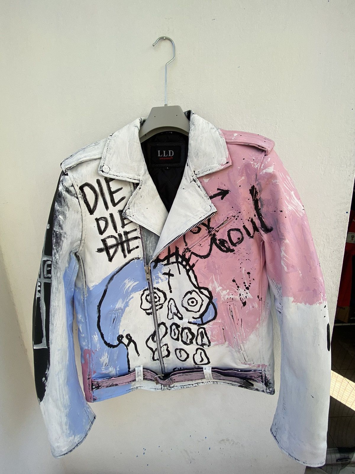 Lil Peep × Vintage Lil peep inspired leather jacket Size US M / EU 48-50 / 2 - 7 Thumbnail