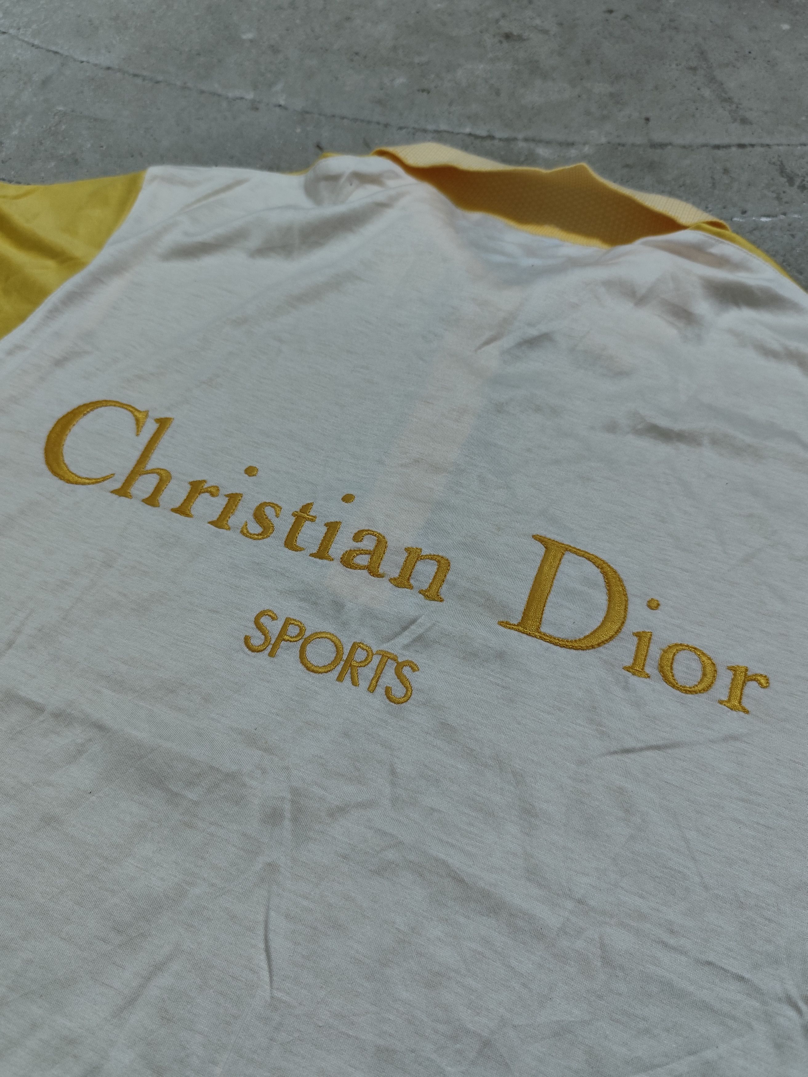 Christian Dior Monsieur VINTAGE CHRISTIAN DIOR SPORTS POLO BIG LOGO EMBROID Size L / US 10 / IT 46 - 9 Thumbnail