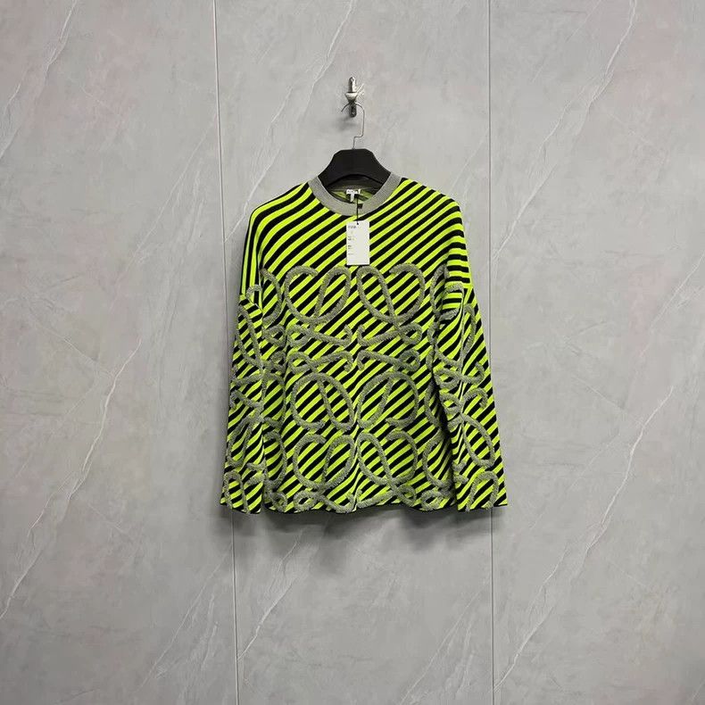 Loewe LOEWE Relief full Logo knitted hoodie Size XS / US 0-2 / IT 36-38 - 1 Thumbnail
