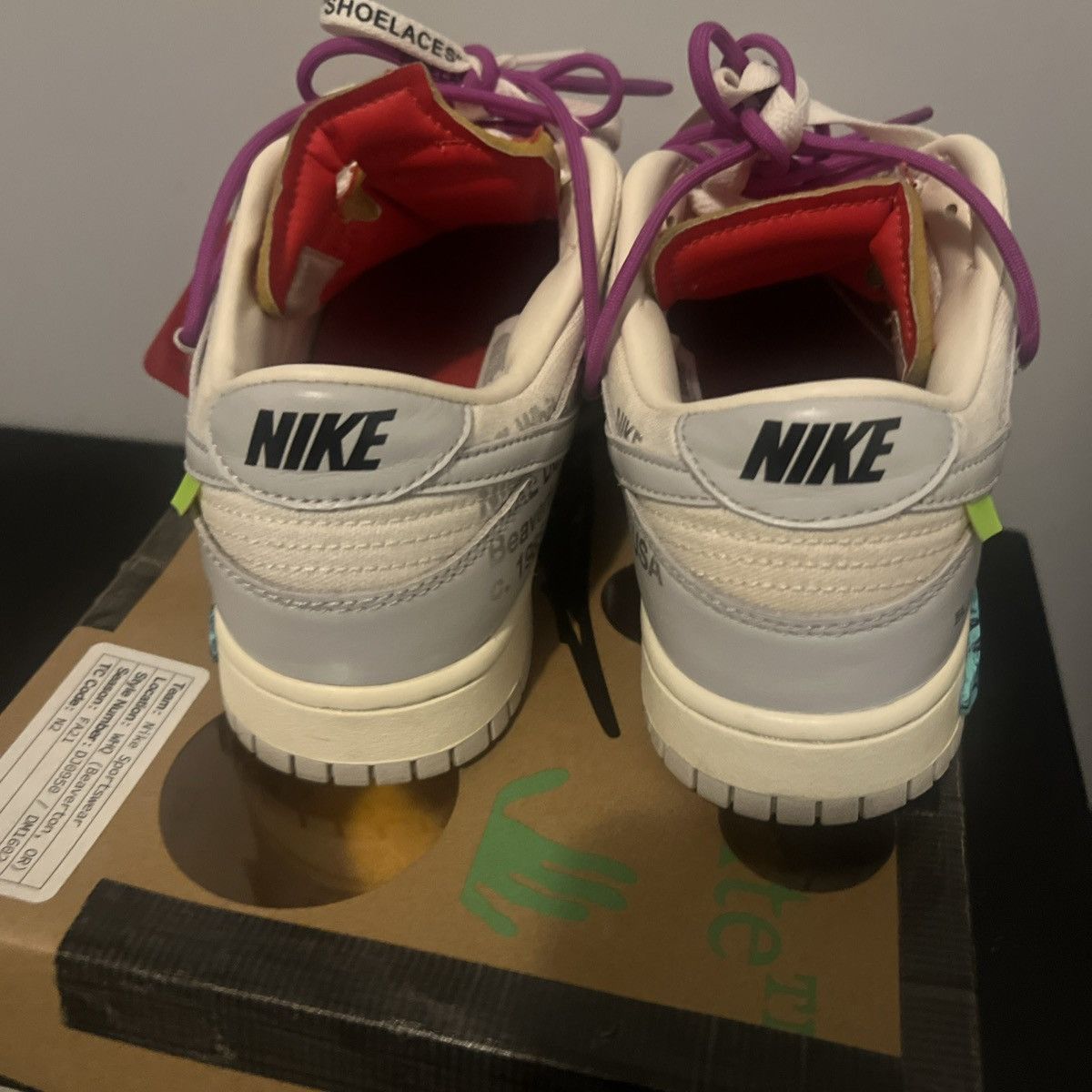 Off-White Off white lot dunk 45 Size US 9.5 / EU 42-43 - 5 Thumbnail