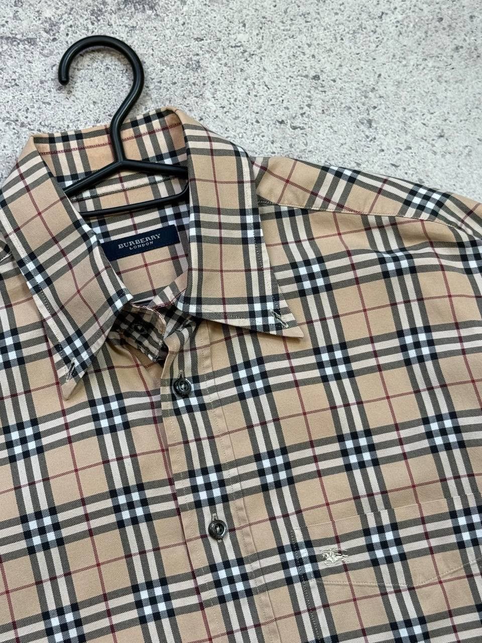Burberry Burberry Shirt Beige Size US M / EU 48-50 / 2 - 2 Thumbnail