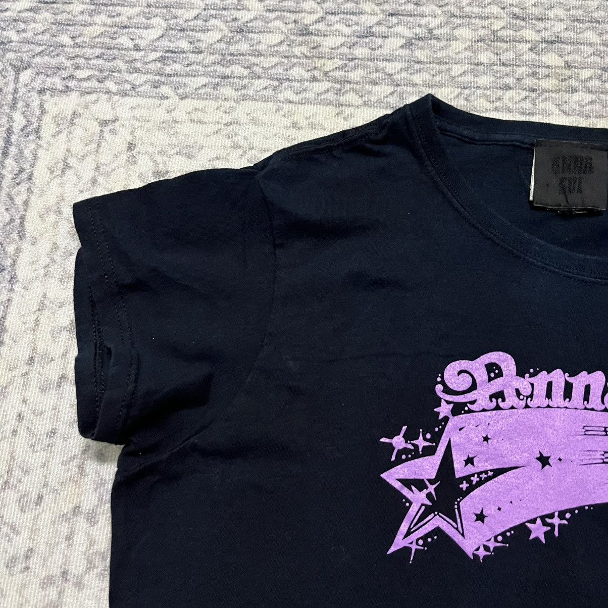 Designer Rare Vintage Anna Sui Spellout Logo Tees Size US S / EU 44-46 / 1 - 4 Thumbnail