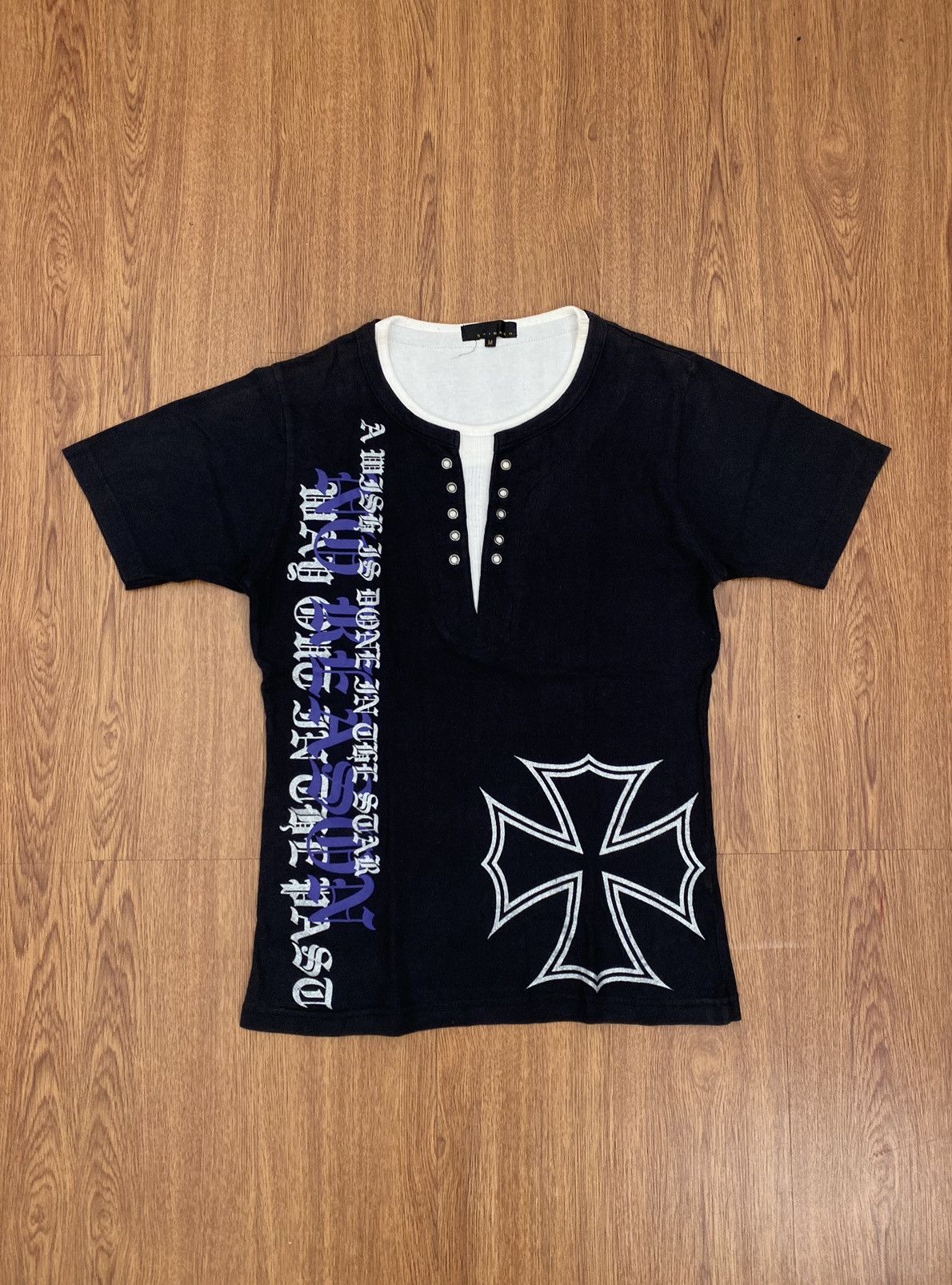 If Six Was Nine × Japanese Brand × Le Grande Bleu (L.G.B.) Spinash punk t-shirt Size US M / EU 48-50 / 2 - 1 Thumbnail