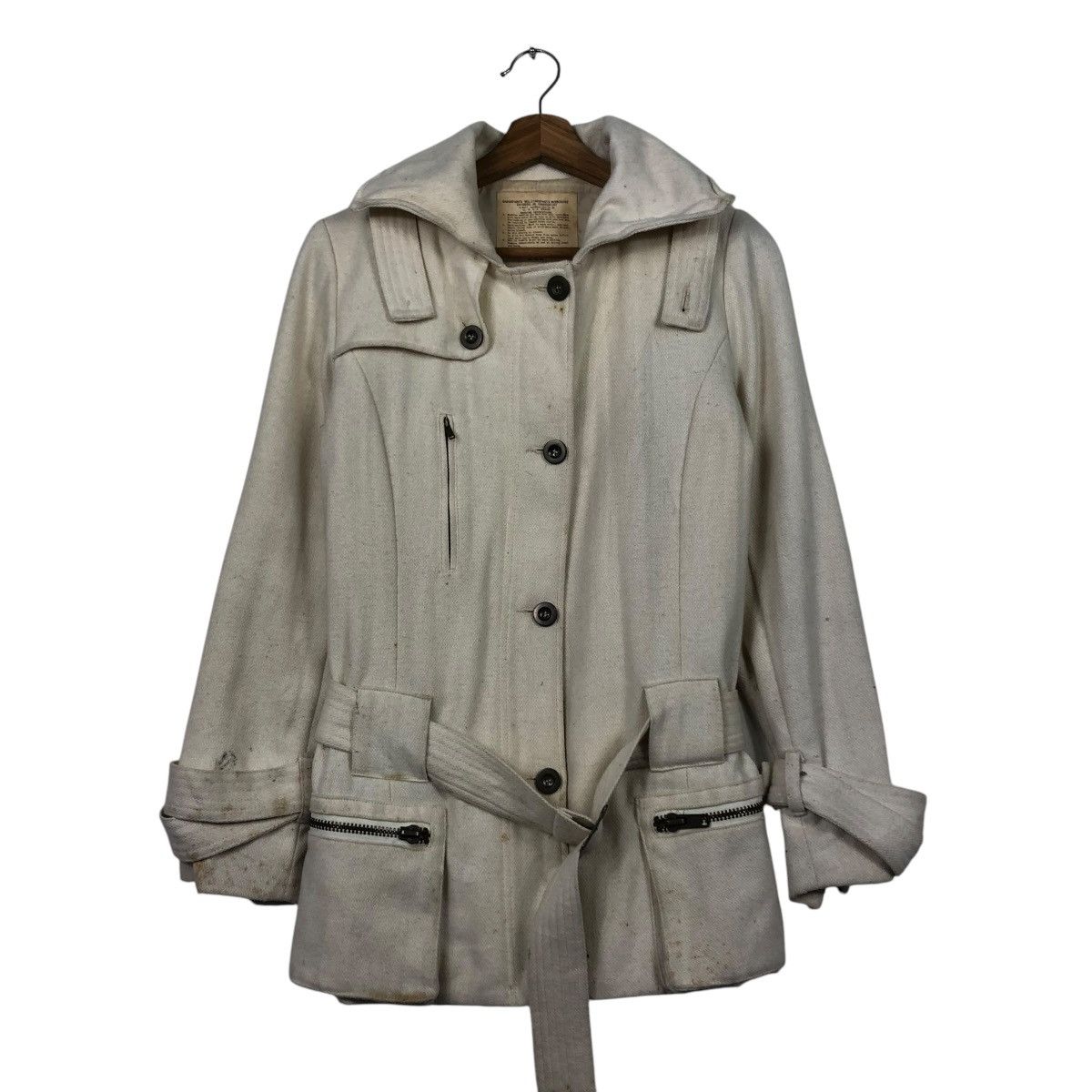 Hysteric Glamour 🔥VINTAGE BONDAGE PARACHUTE BIKER JACKET GOA SOLDIERS Size US S / EU 44-46 / 1 - 3 Thumbnail