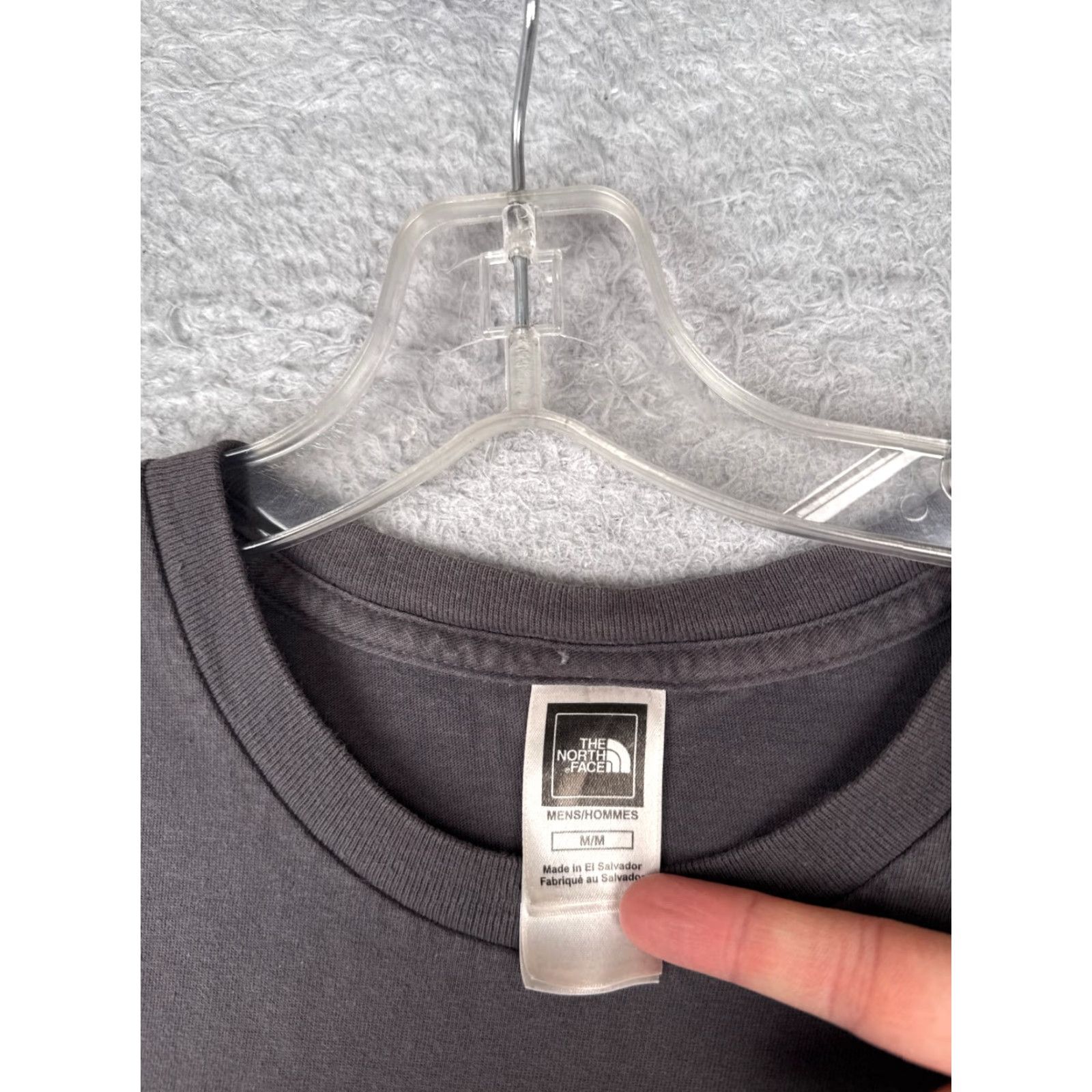 The North Face VINTAGEThe North Face Shirt Men Medium Gray Short Sleeve Crew Neck Cotton Blend READ Size US M / EU 48-50 / 2 - 7 Thumbnail