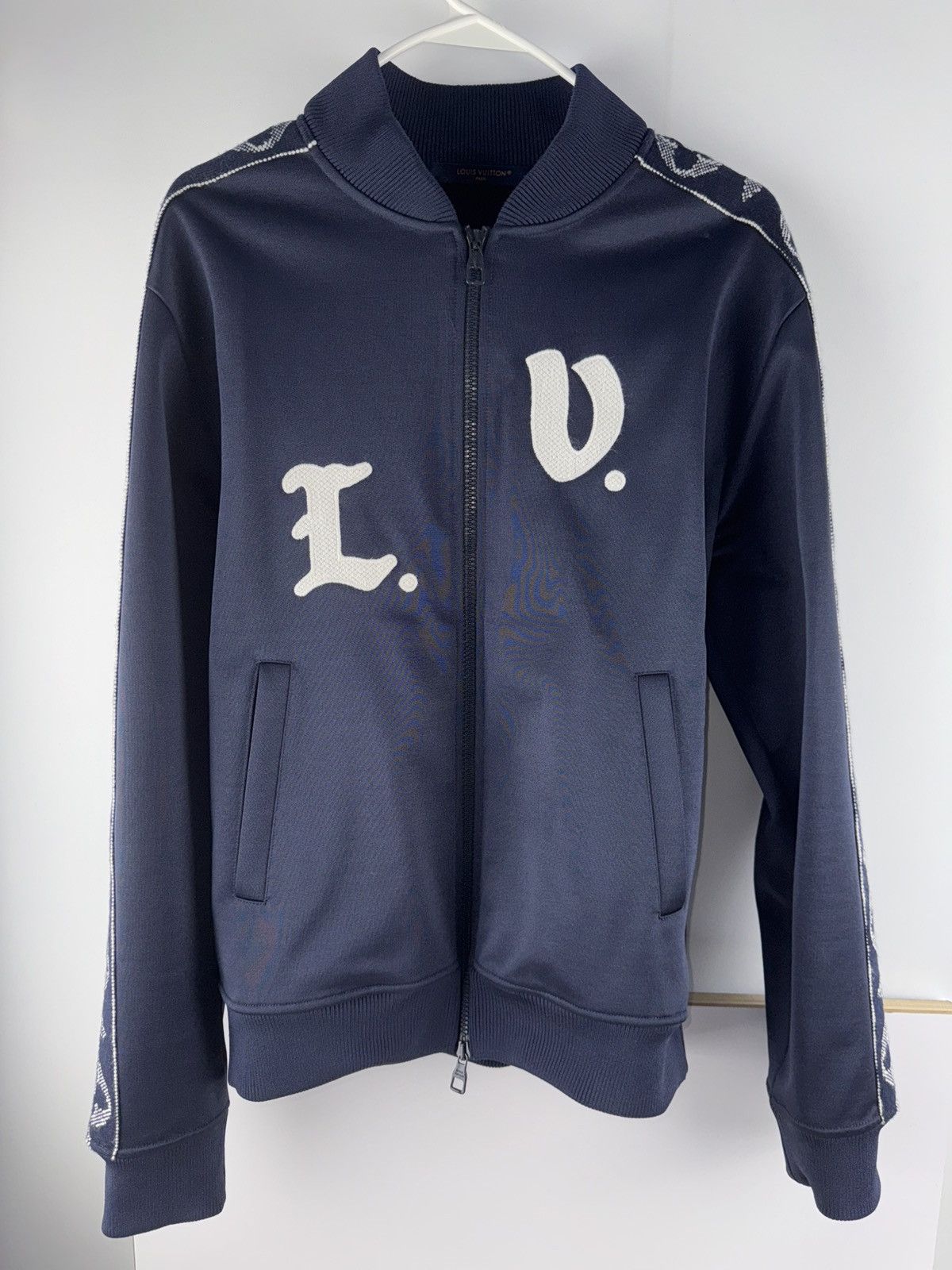 Louis Vuitton Lv flower monogram track top Size US S / EU 44-46 / 1 - 1 Thumbnail