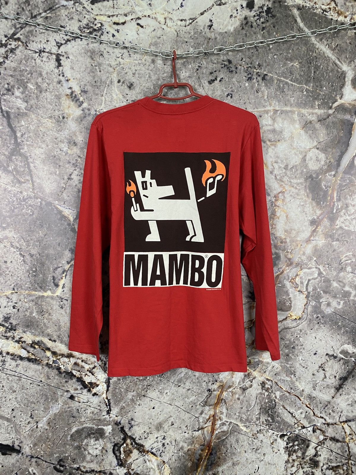 Mambo × Man Made In Australia × Vintage Men’s Mambo Long Sleeve Big Logo Streetwear Size S Small Size US S / EU 44-46 / 1 - 9 Thumbnail