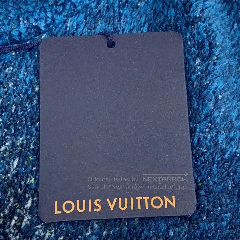 Louis Vuitton Louis Vuitton Blue Hooded Jacket for Men . Size US L / EU 52-54 / 3 - 8 Thumbnail