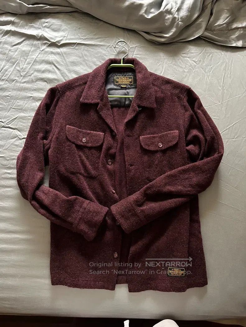 Neighborhood Neighborhood Pure Wine Red Shirt Size US M / EU 48-50 / 2 - 1 Thumbnail