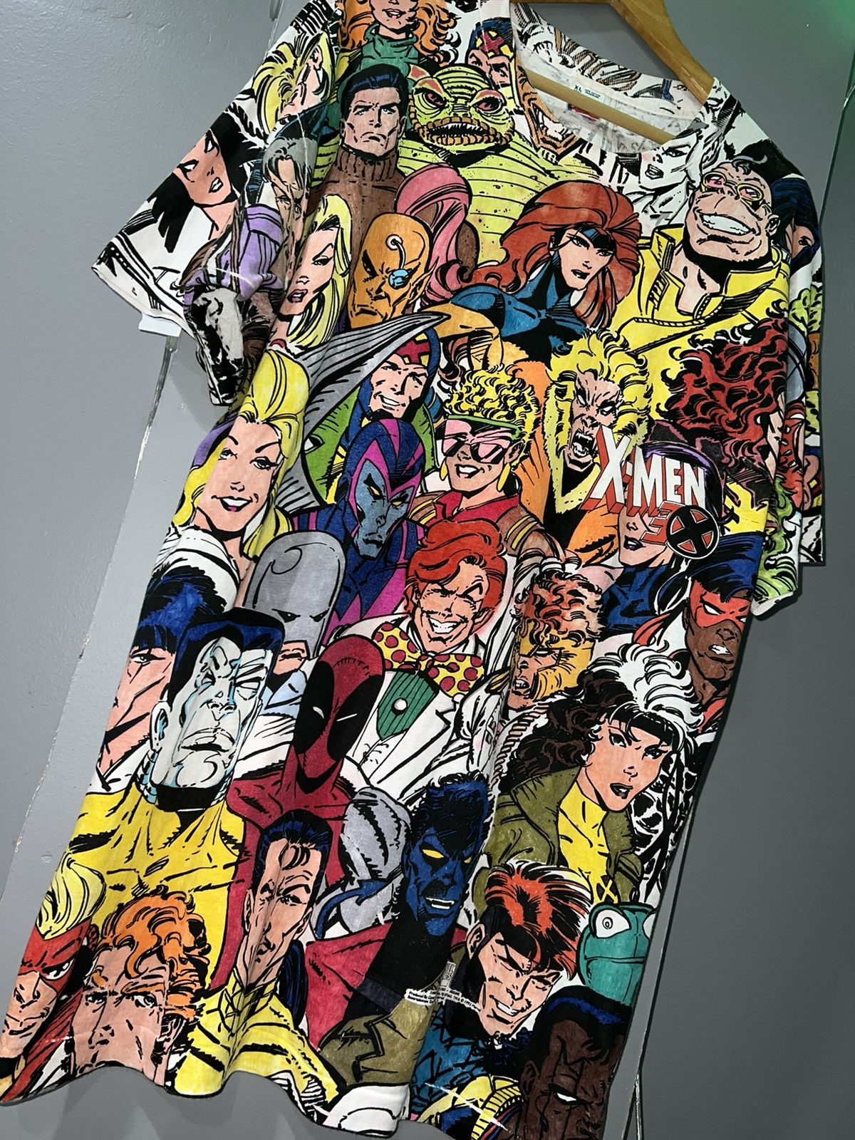 Vintage vintage 1993 X-MEN Marvel comics X Men AOP DC comics Size US XL / EU 56 / 4 - 7 Thumbnail