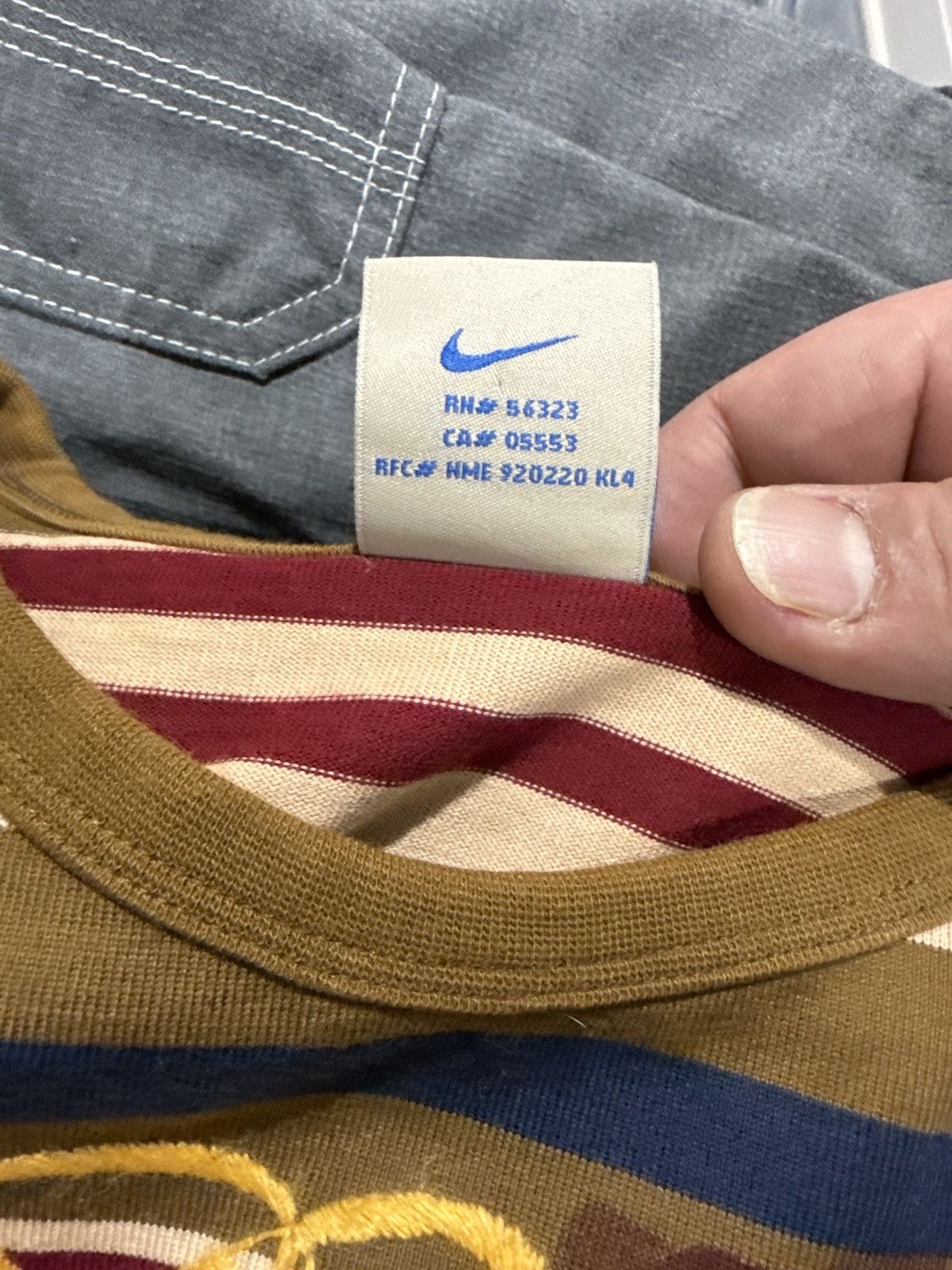 Nike Rare Nike Blue Ribbon Sports Shirt size XL Size US XL / EU 56 / 4 - 7 Thumbnail