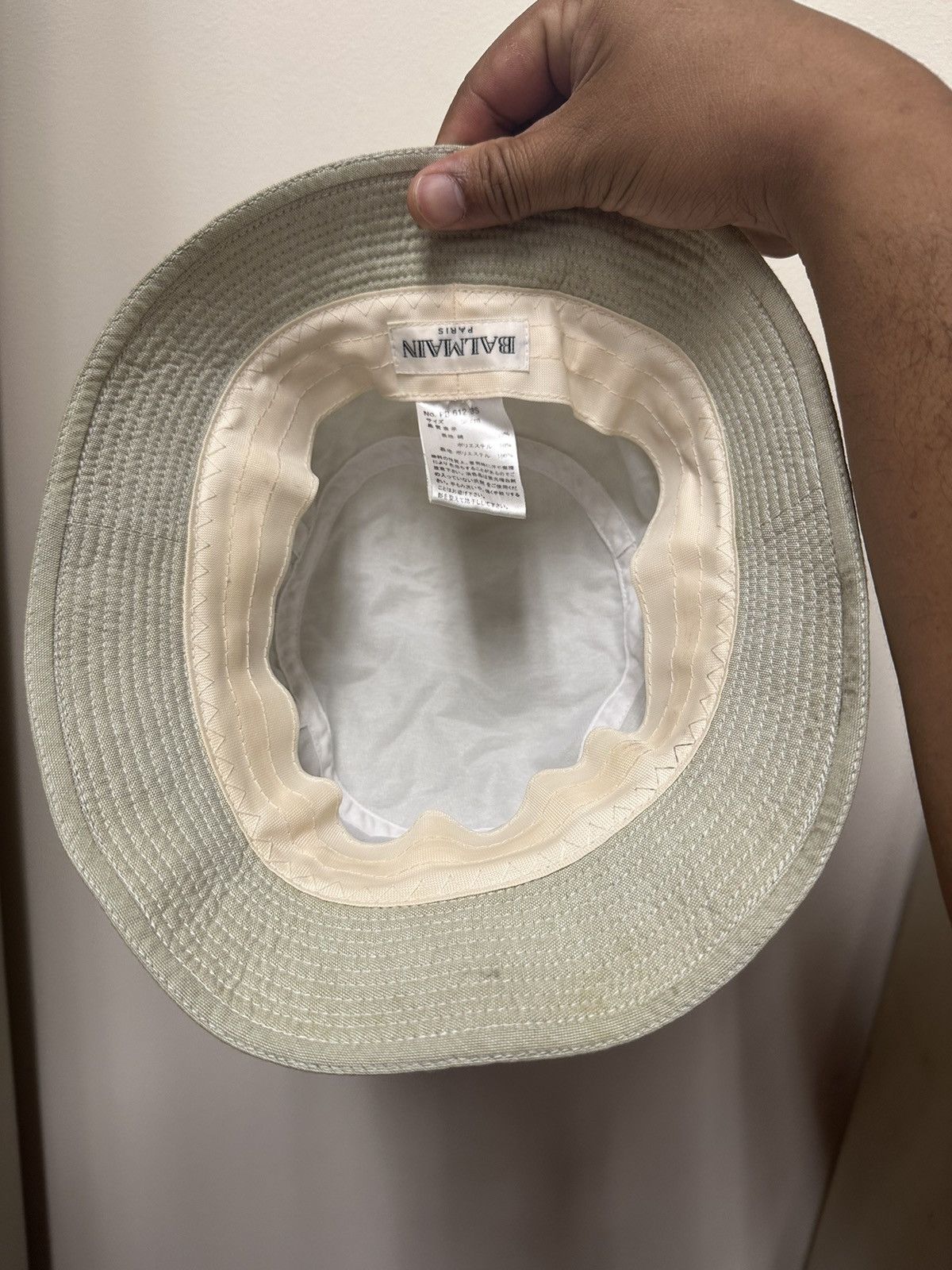 Balmain VTG Balmain Bucket Hat Size ONE SIZE - 7 Thumbnail
