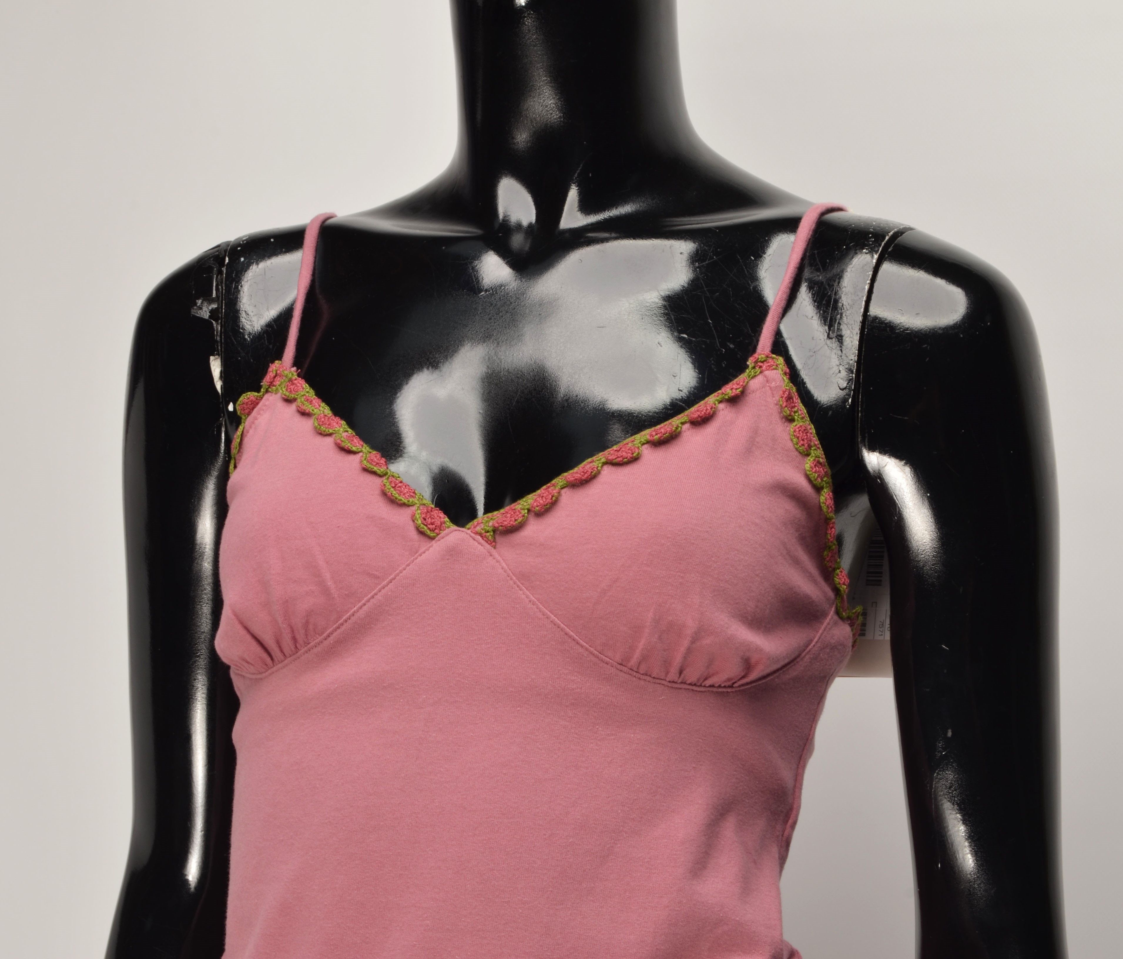 Miss Sixty Miss Sixty Y2K Fairy Baby Doll Pink Cami Top Size M / US 6-8 / IT 42-44 - 2 Thumbnail