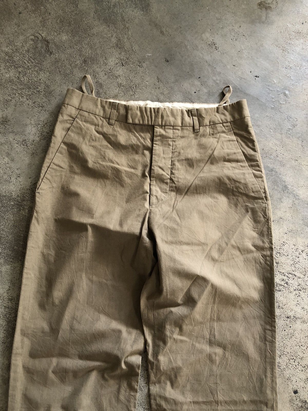 Helmut Lang VINTAGE HELMUT LANG CHINO PANTS Size US 28 / EU 44 - 2 Thumbnail