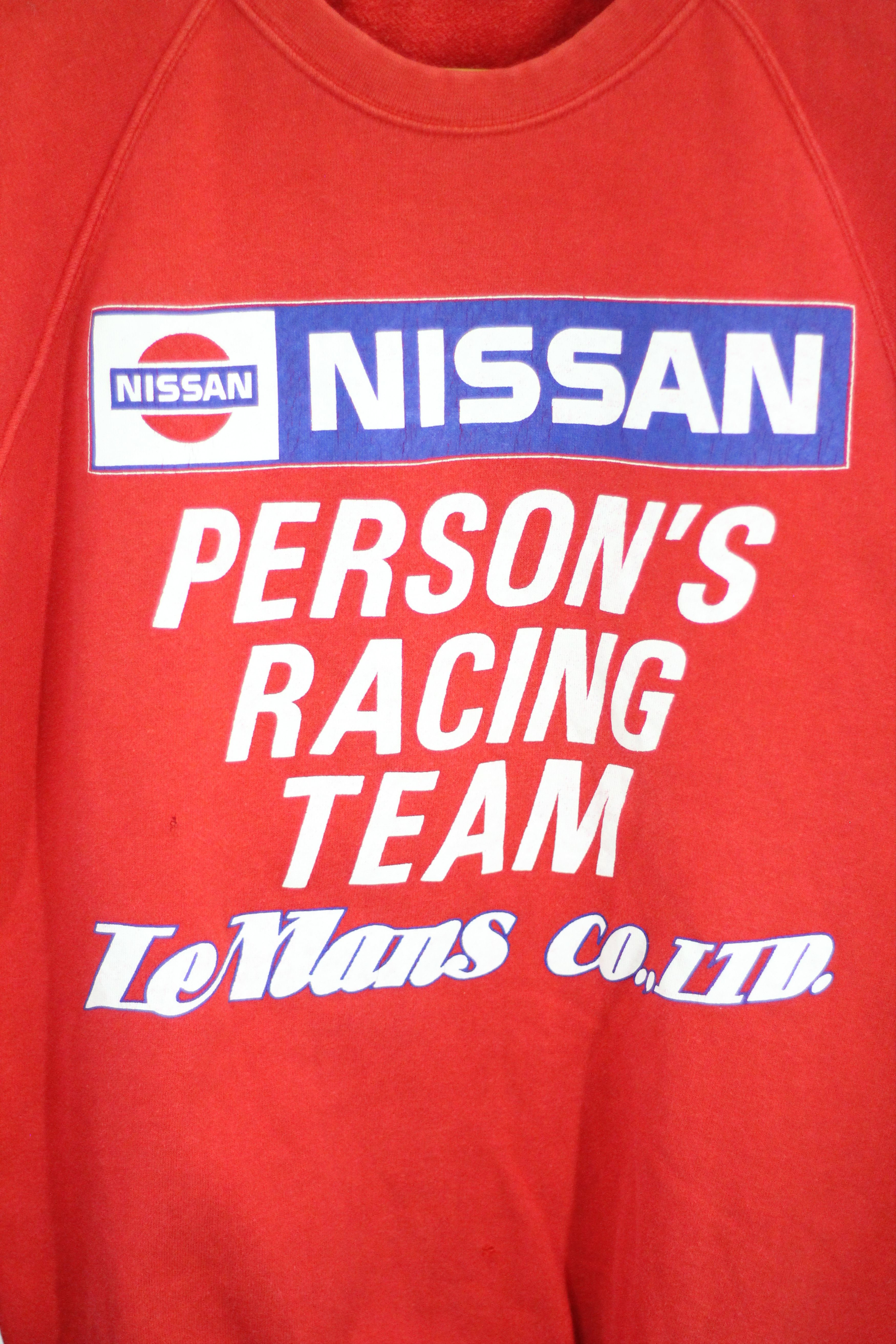 Sports Specialties × Vintage Vintage NISSAN Person's Racing Team Crewneck. Size US S / EU 44-46 / 1 - 3 Thumbnail