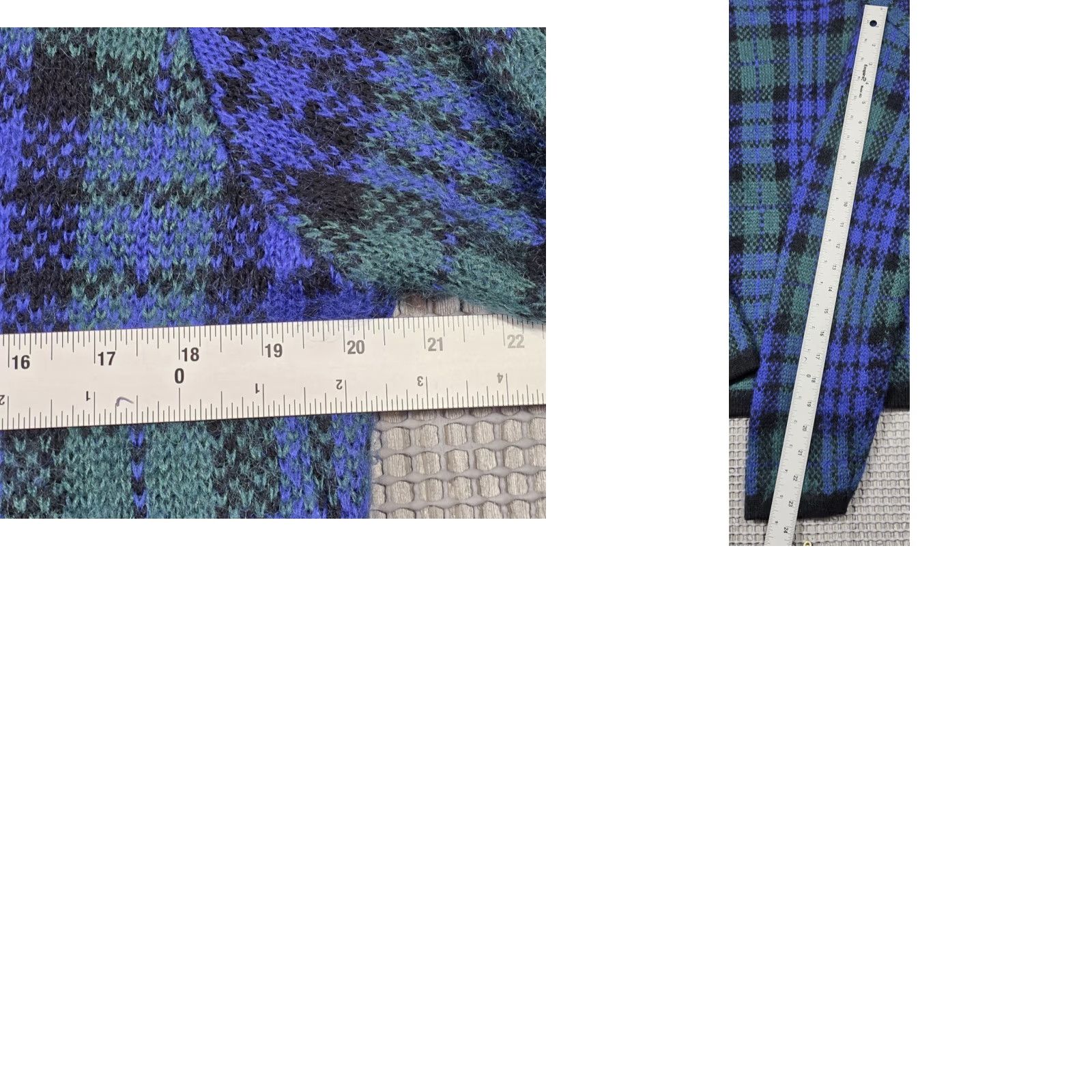 Gap **Vintage Gap Tartan Plaid Blue Green Womens Sweater Size L** User: Vintage Gap Tartan Plaid Blue Green Women's Large Sweater Size L / US 10 / IT 46 - 9 Thumbnail