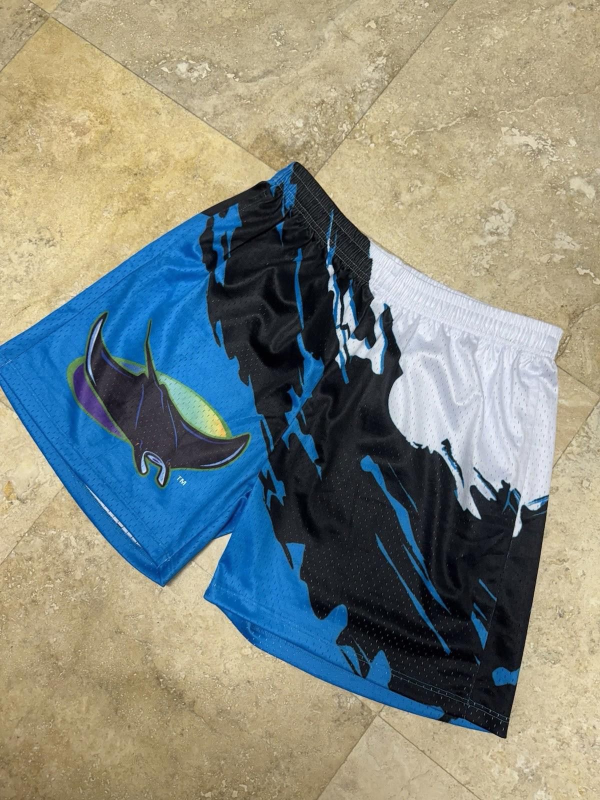 Logo Athletic × MLB VTG Inspired TampaBay Devil Rays Logo Athletic Splash Shorts Size US 40 / EU 56 - 3 Thumbnail