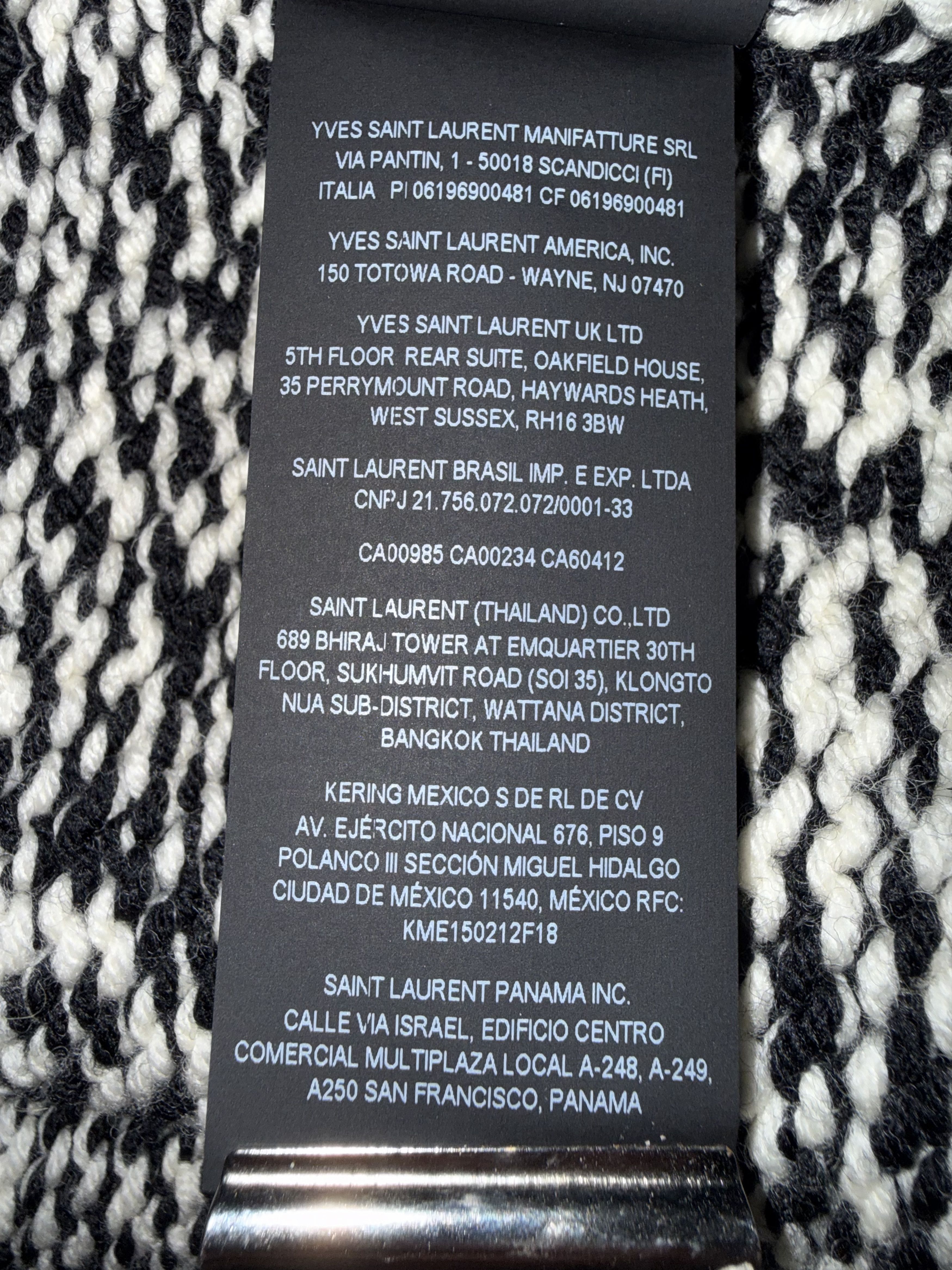 Saint Laurent Paris Maxi Dress Knit Size S / US 4 / IT 40 - 12 Thumbnail