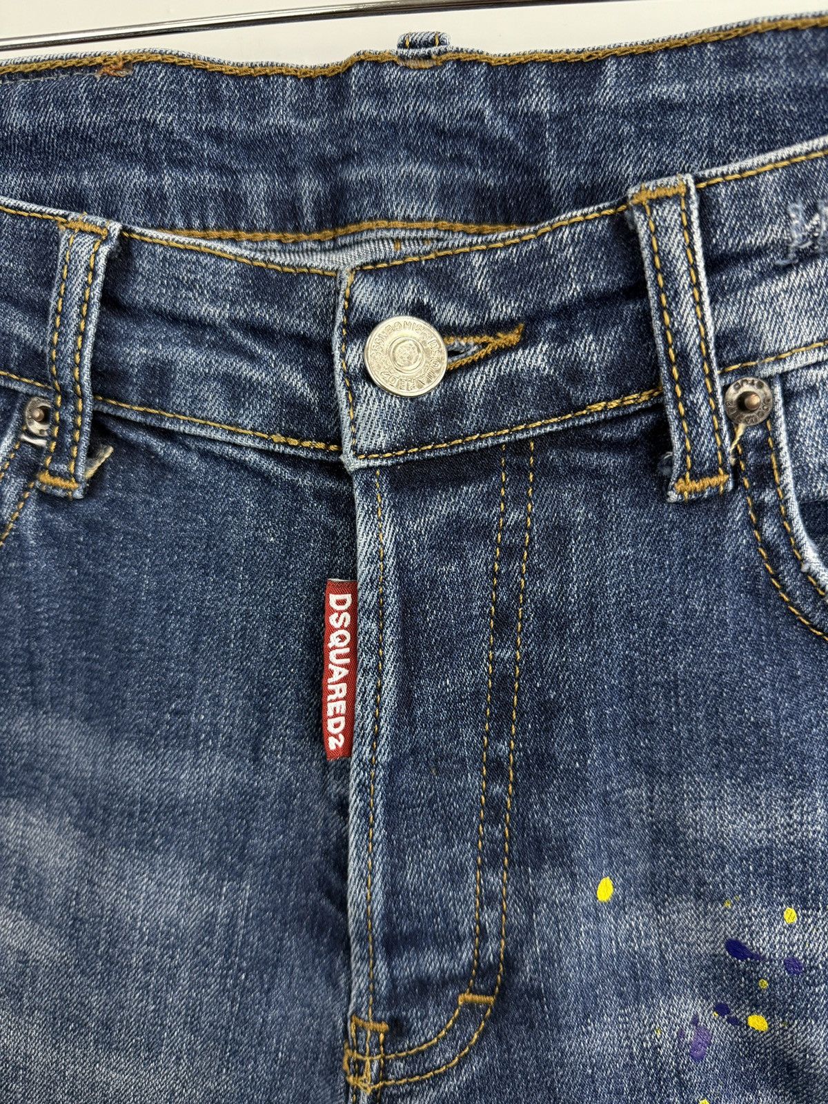 Dsquared2 🇮🇹 Dsquared2 Jeans Made In Italy Rare Retro Hype Y2K Size US 30 / EU 46 - 8 Thumbnail