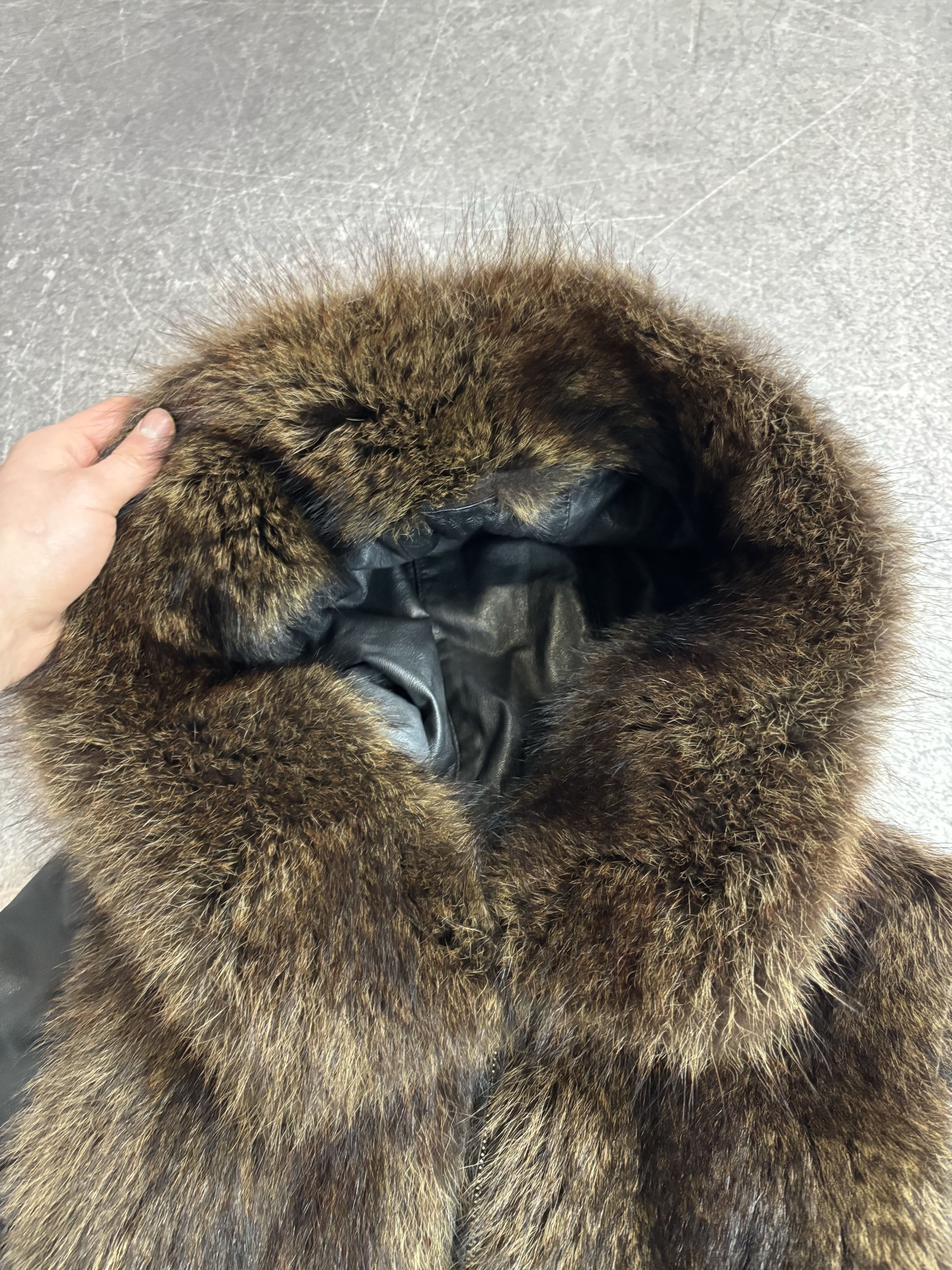 Yohji Yamamoto rare rick owens type cropped fur bomber leather jacket y2k Size US S / EU 44-46 / 1 - 7 Thumbnail