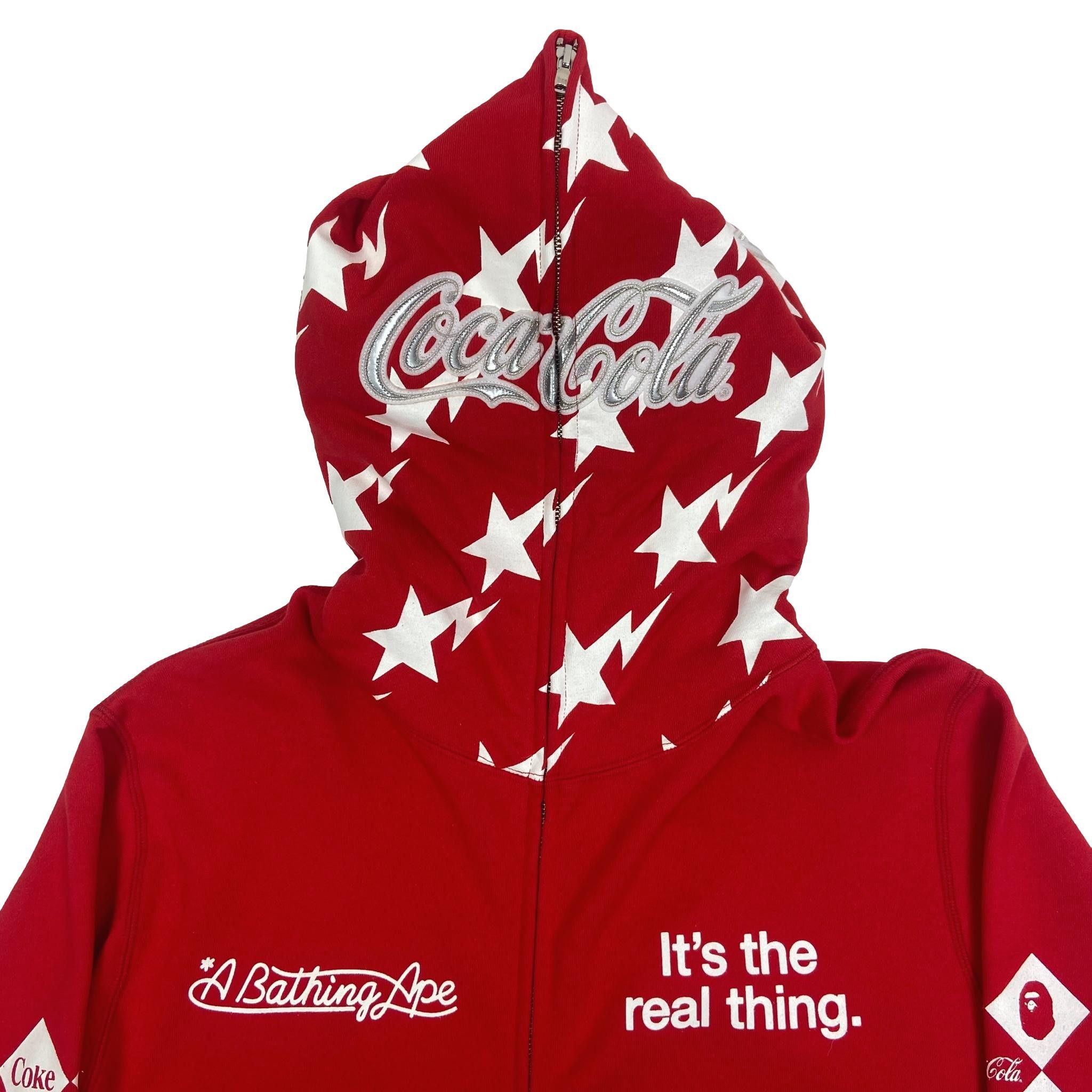 Bape × Coca Cola Bape x Coca Cola Full Zip Hoodie | Grailed