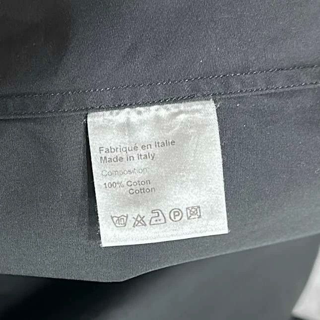 Dior Black Embroidered Logo Shirt by Dior-2505 Size US M / EU 48-50 / 2 - 6 Thumbnail