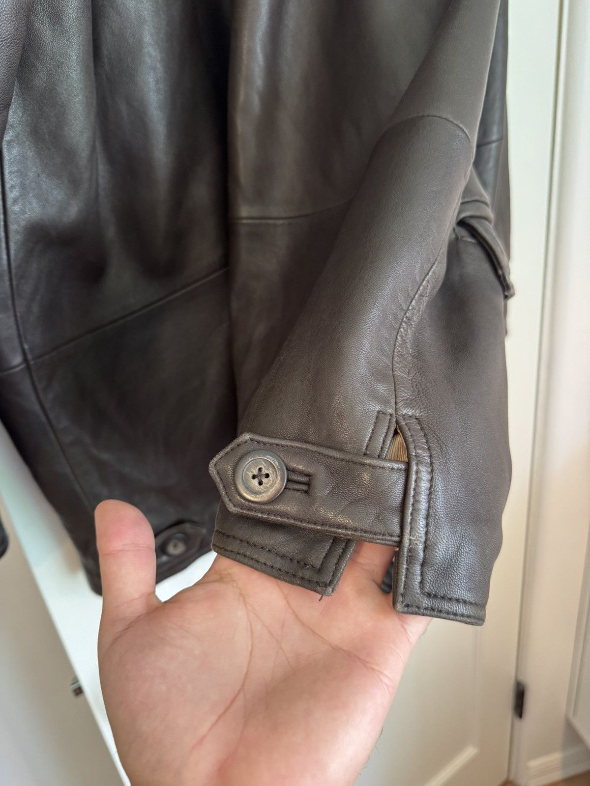 Other Vintage espresso leather chukkers jacket Size US XL / EU 56 / 4 - 8 Thumbnail