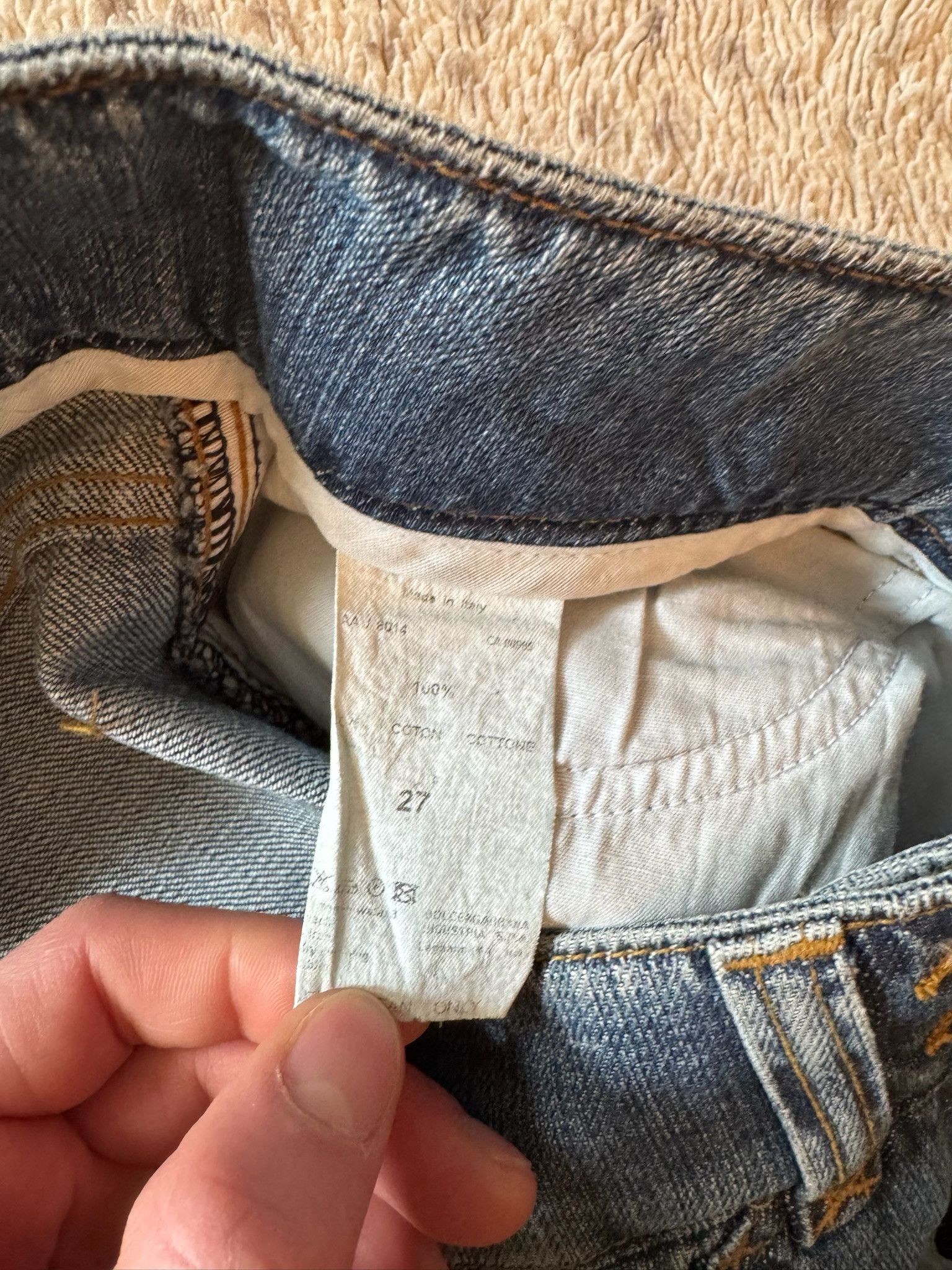 Dolce & Gabbana Dolce & Gabbana Denim Jeans Dead Stock Size 27" / US 4 / IT 40 - 7 Thumbnail