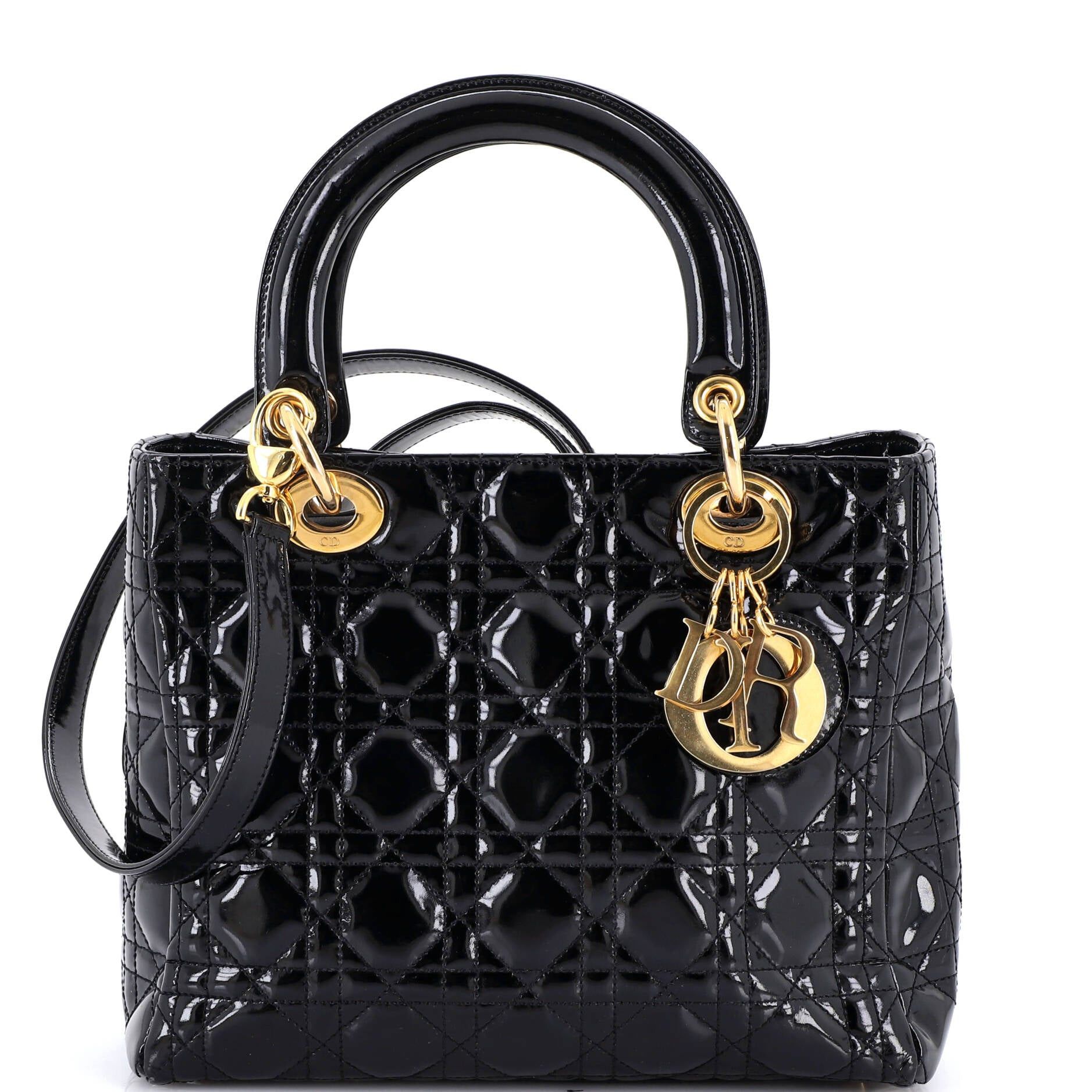 Dior Vintage Lady Dior Bag Size ONE SIZE - 1 Thumbnail