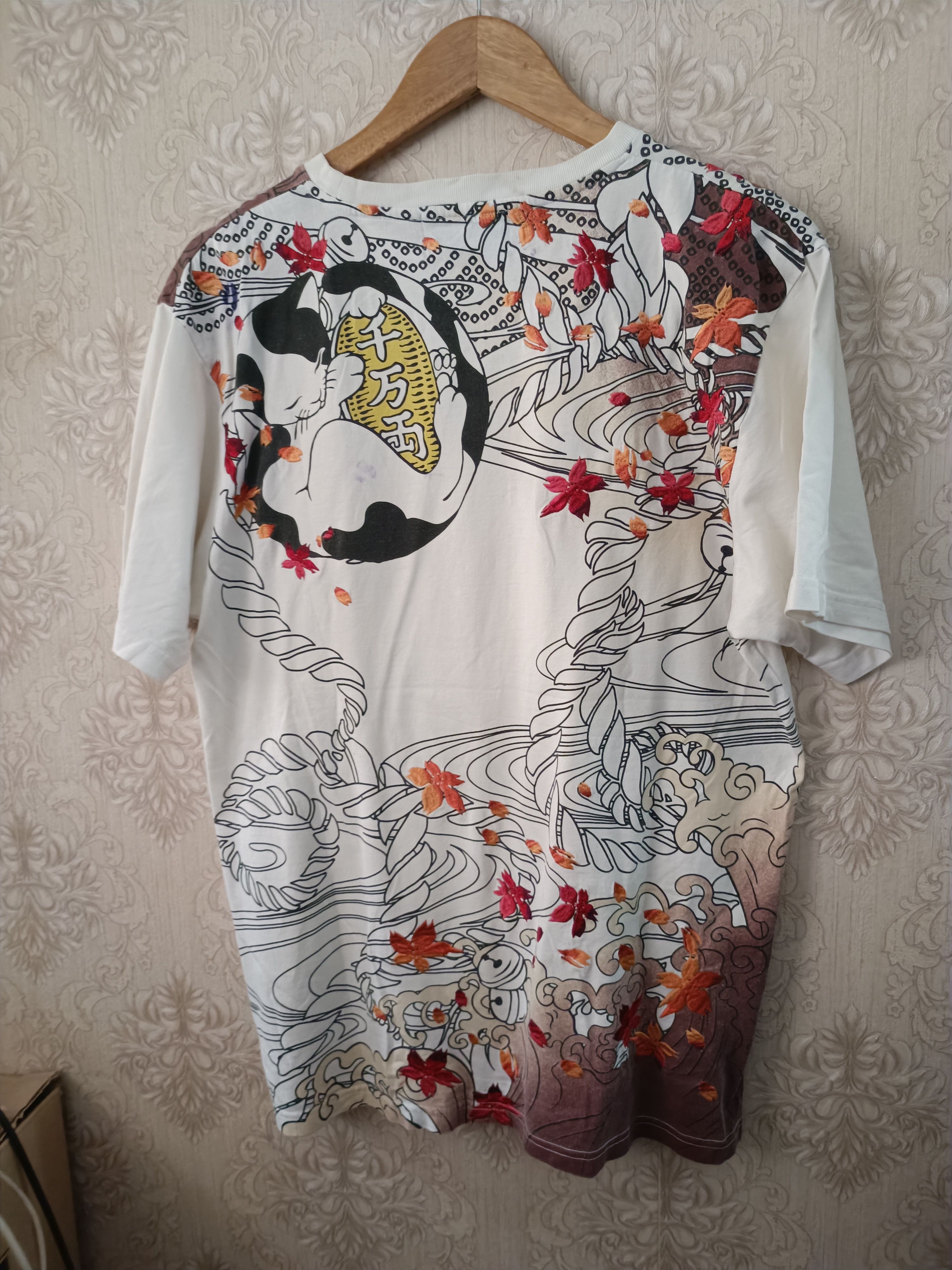Japanese Brand ♦️Japanese Embroidered Sukajan T Shirt Size US M / EU 48-50 / 2 - 1 Thumbnail