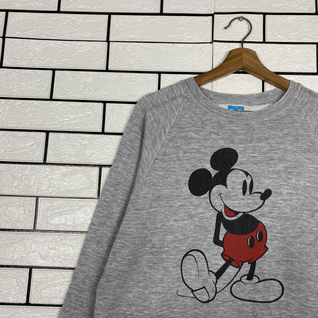 Japanese Brand Vintage Sweatshirt Mickey Mouse Big Logo Size US L / EU 52-54 / 3 - 8 Thumbnail