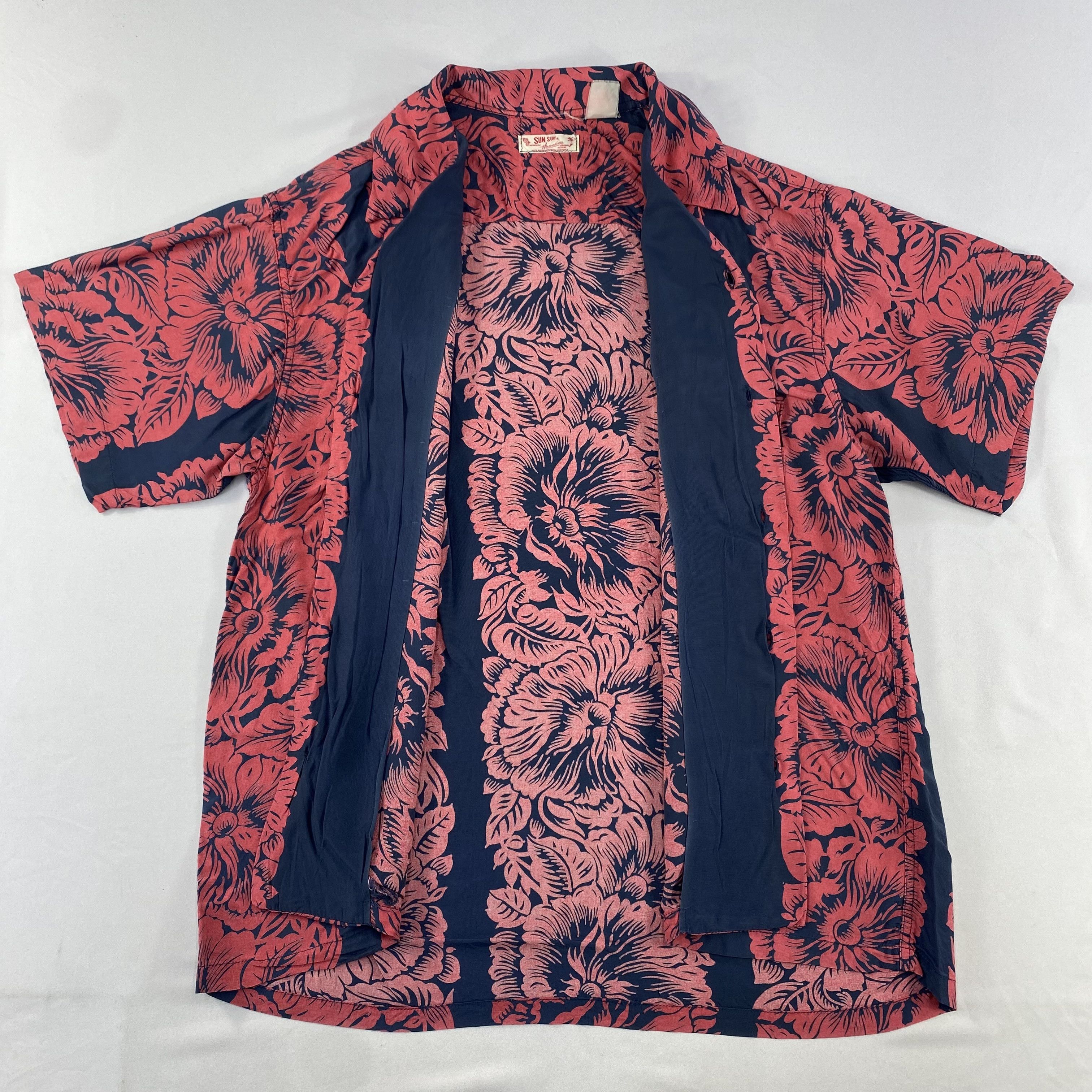 Sun Surf Sun Surf Panel Flowers Aloha Hawaiian Shirt HW045 Size US M / EU 48-50 / 2 - 3 Thumbnail