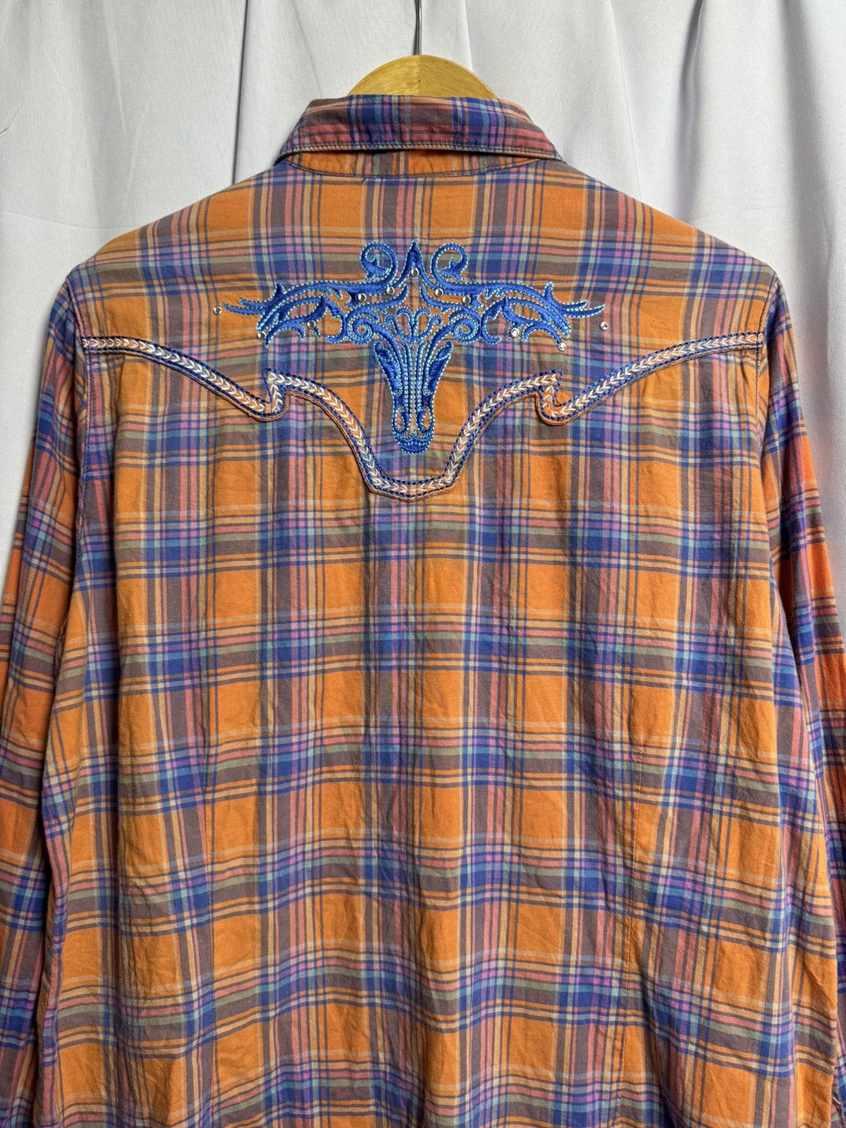 Hysteric Glamour × If Six Was Nine × Japanese Brand Japanese Western Rock47 Wrangler Shirt Size US L / EU 52-54 / 3 - 1 Thumbnail