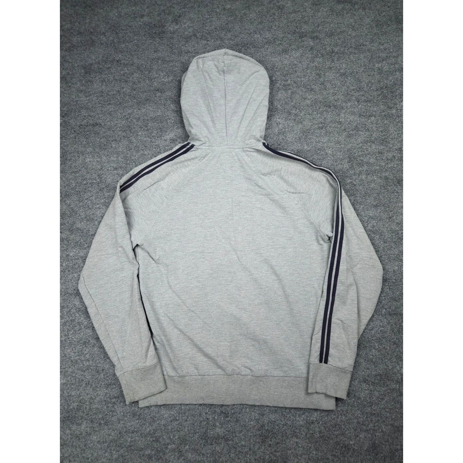 Vintage BOGGI Milano Hoodie Jacket Men's Large Gray Full Zip Stripe Full Zip Athletic Fit Size US L / EU 52-54 / 3 - 4 Thumbnail