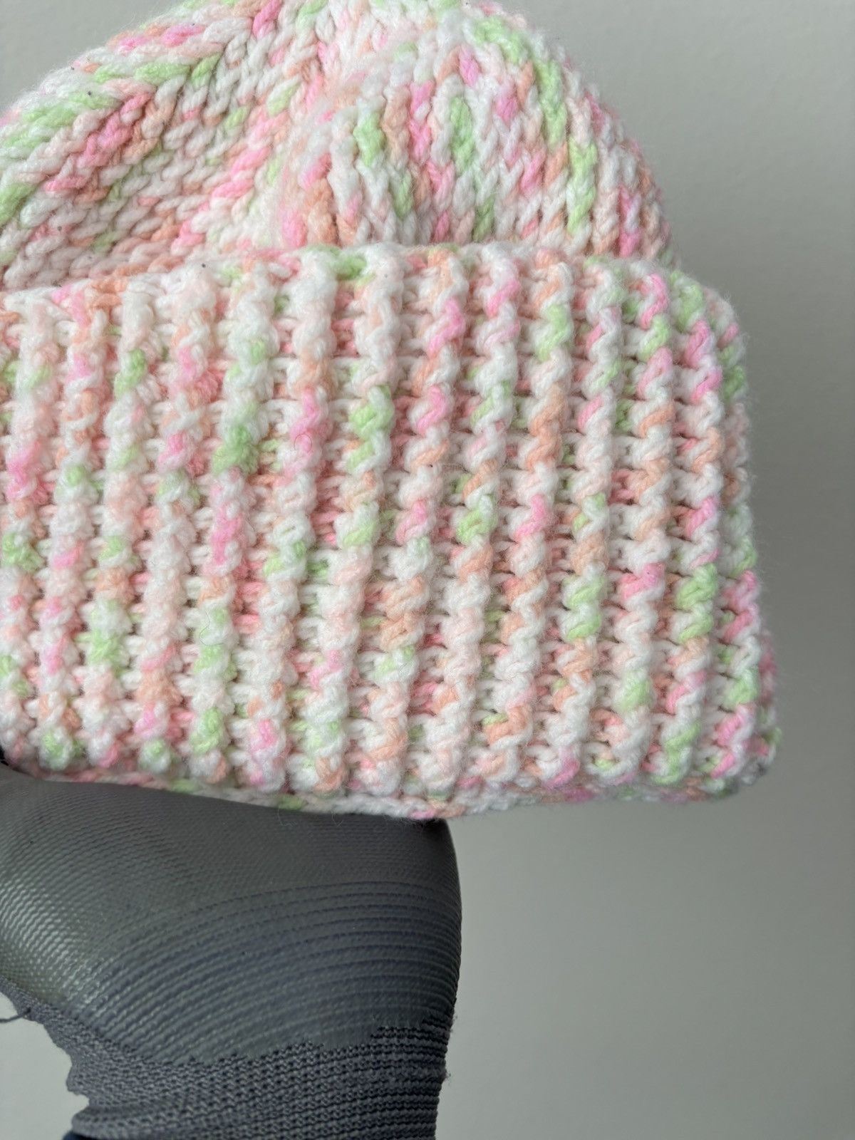 Vintage Vintage Handmade Crochet Beanie Size ONE SIZE - 2 Thumbnail